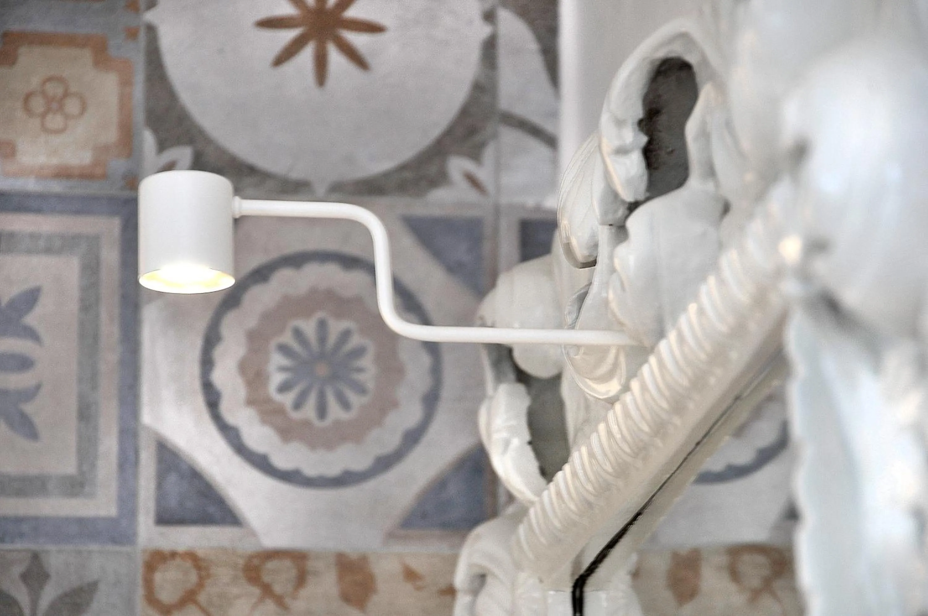 Decorative detail in Villa Battista di Adriana Caserta