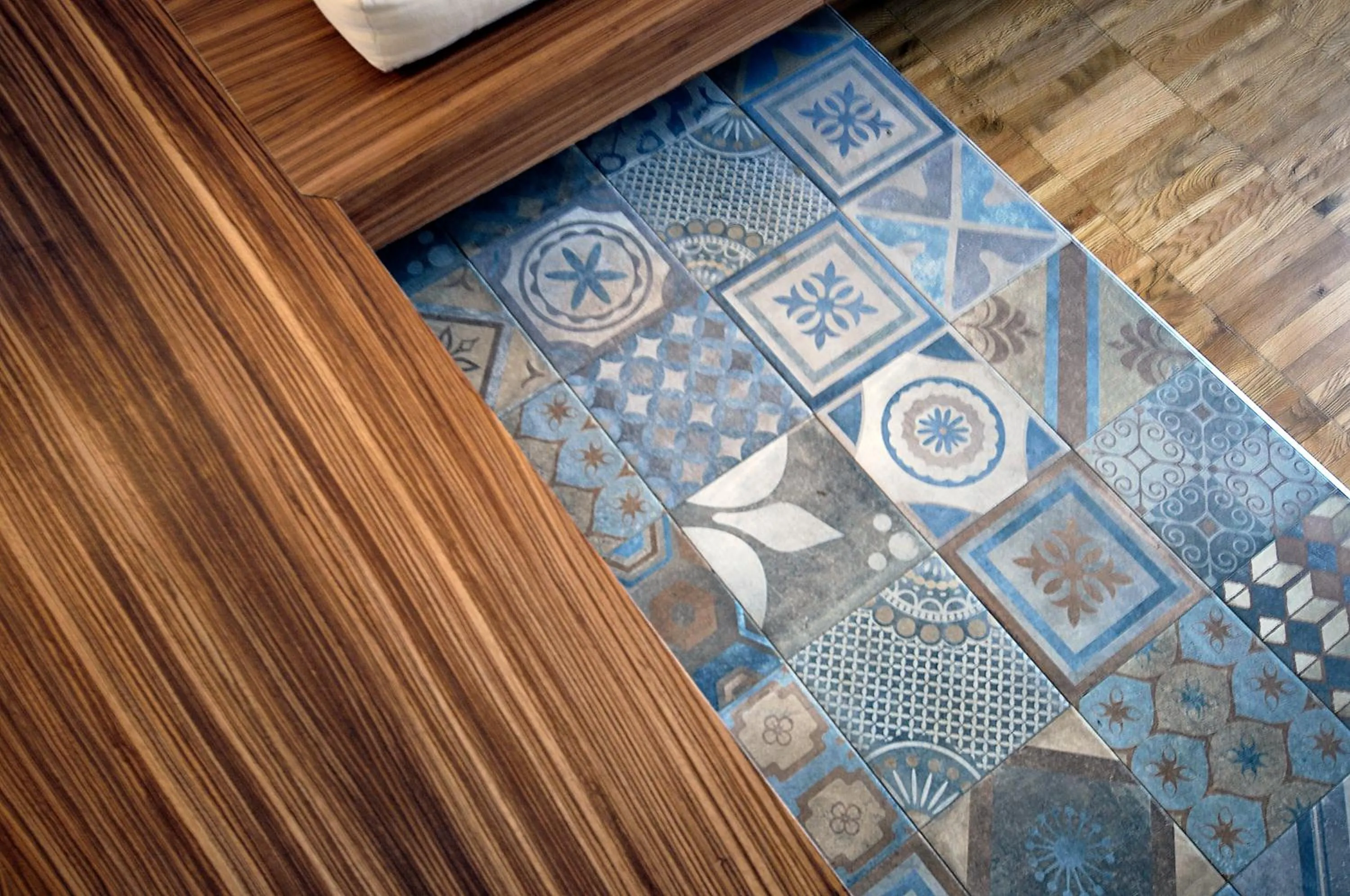 Decorative detail in Villa Battista di Adriana Caserta