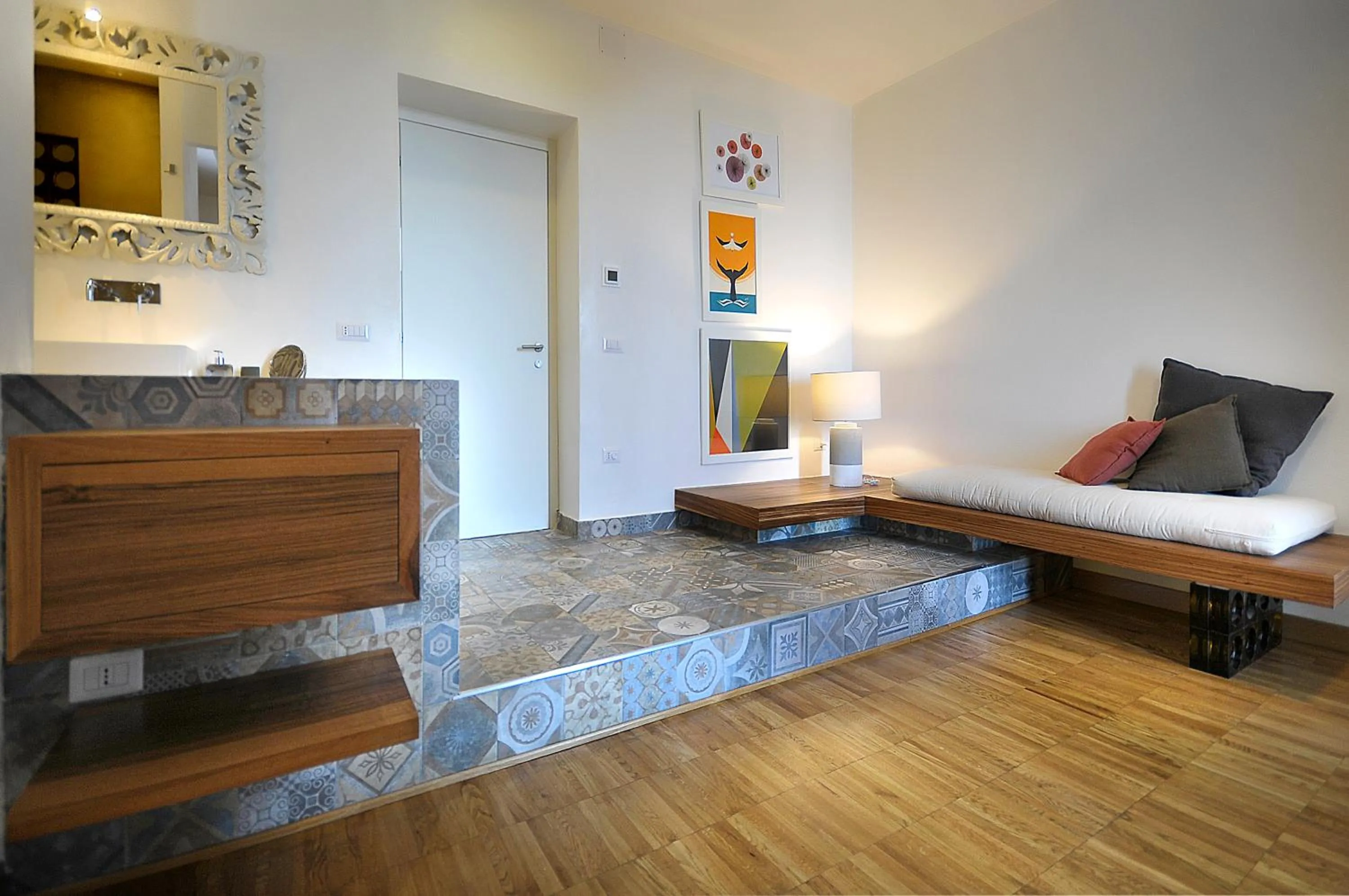 Photo of the whole room in Villa Battista di Adriana Caserta