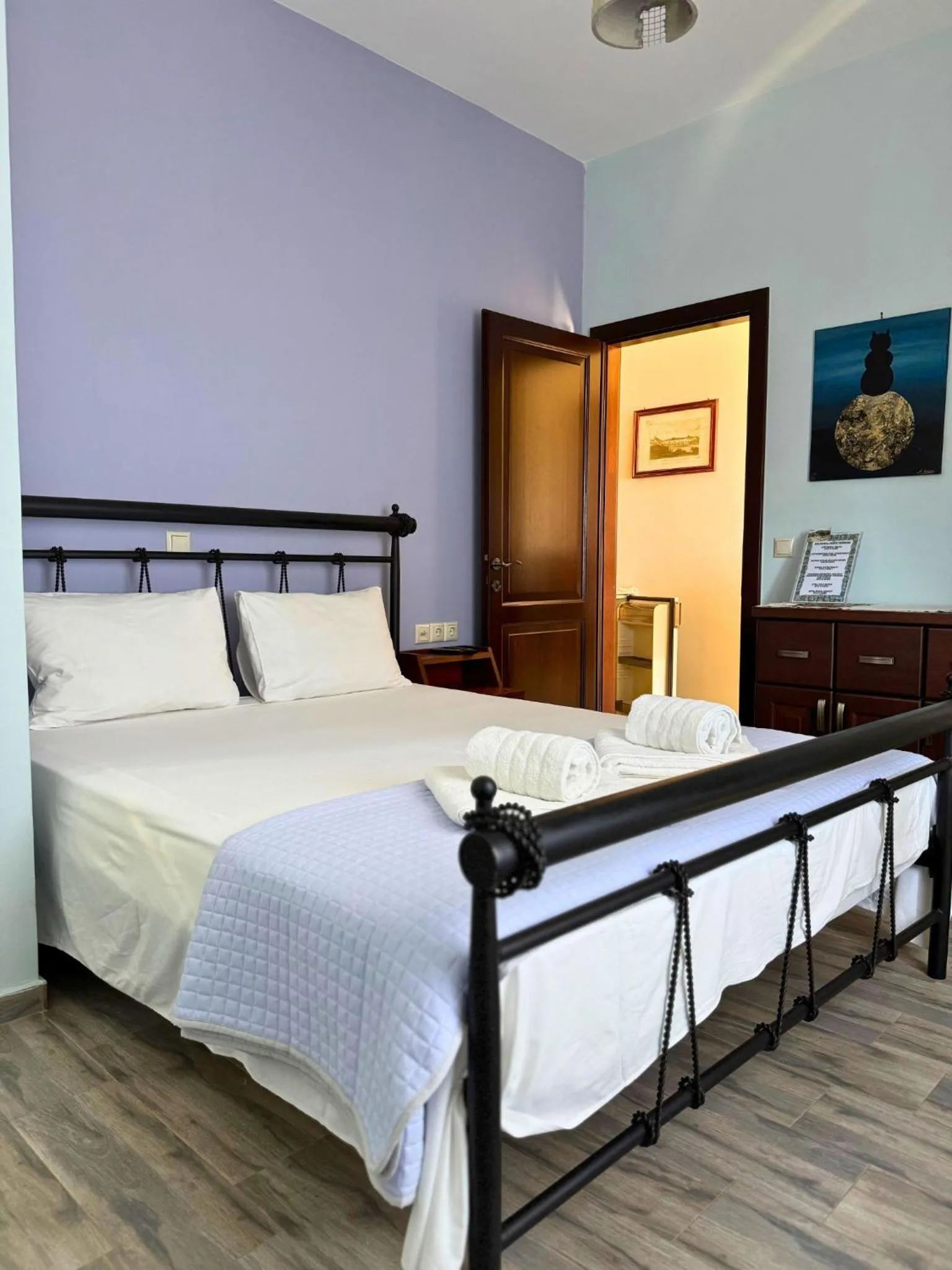 Bed in Armenopetra View Gerolimenas