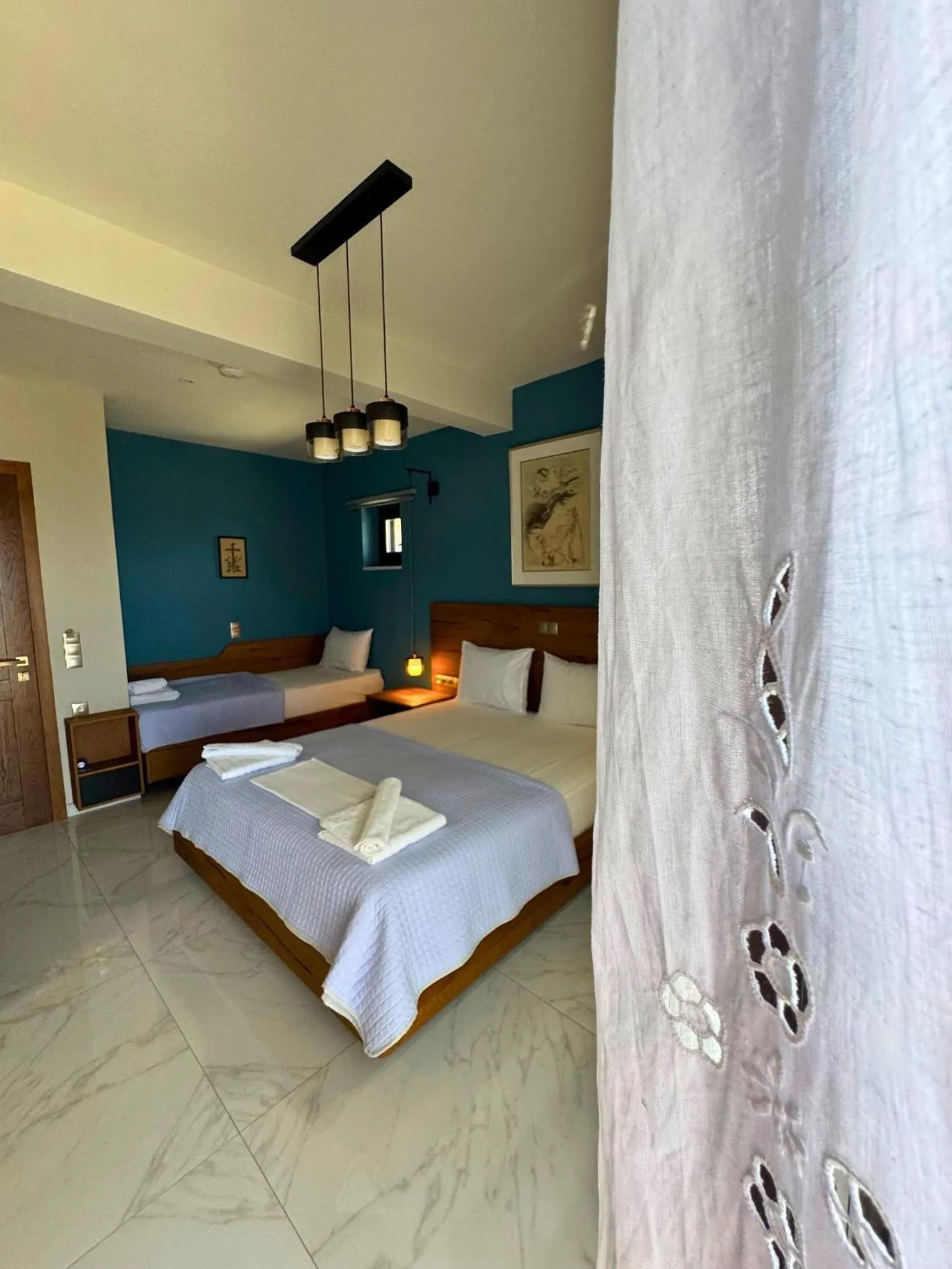 Bed in Armenopetra View Gerolimenas