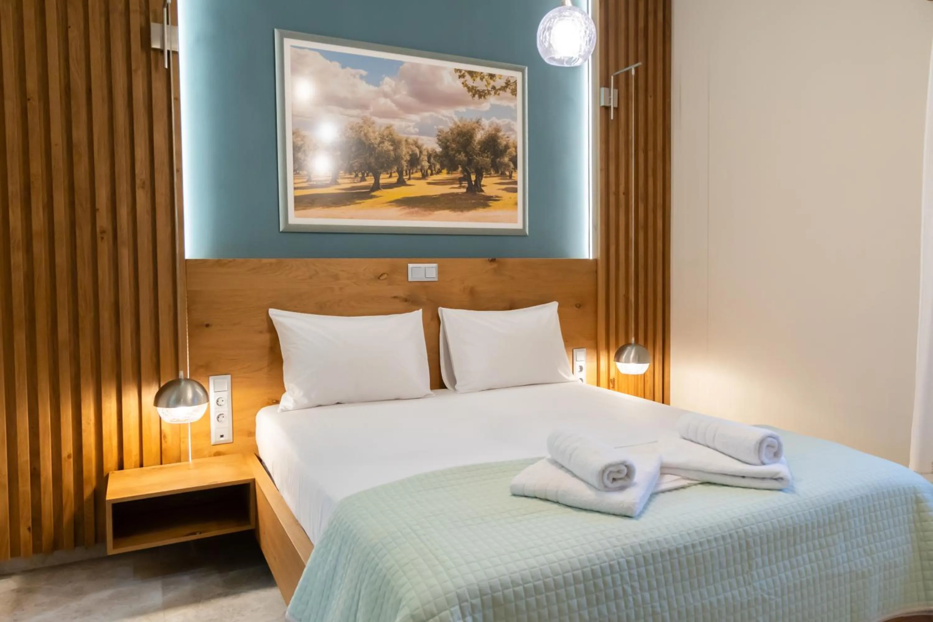 Bed in Armenopetra View Gerolimenas