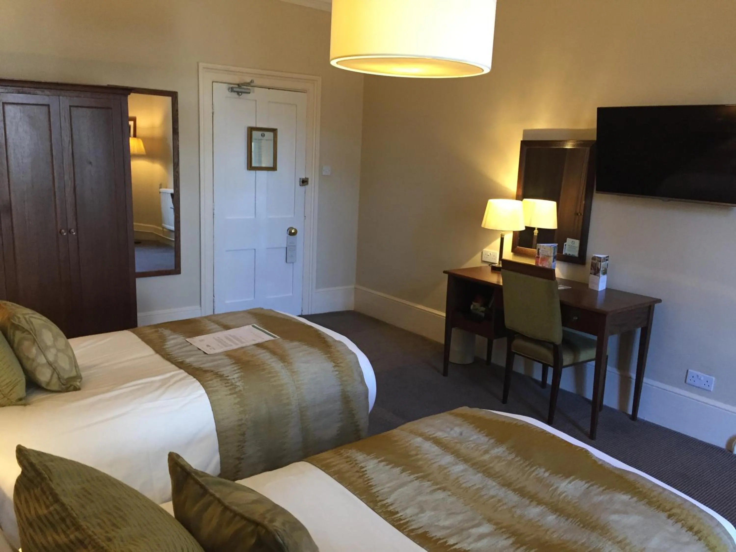 Bed in Royal Hotel by Greene King Inns