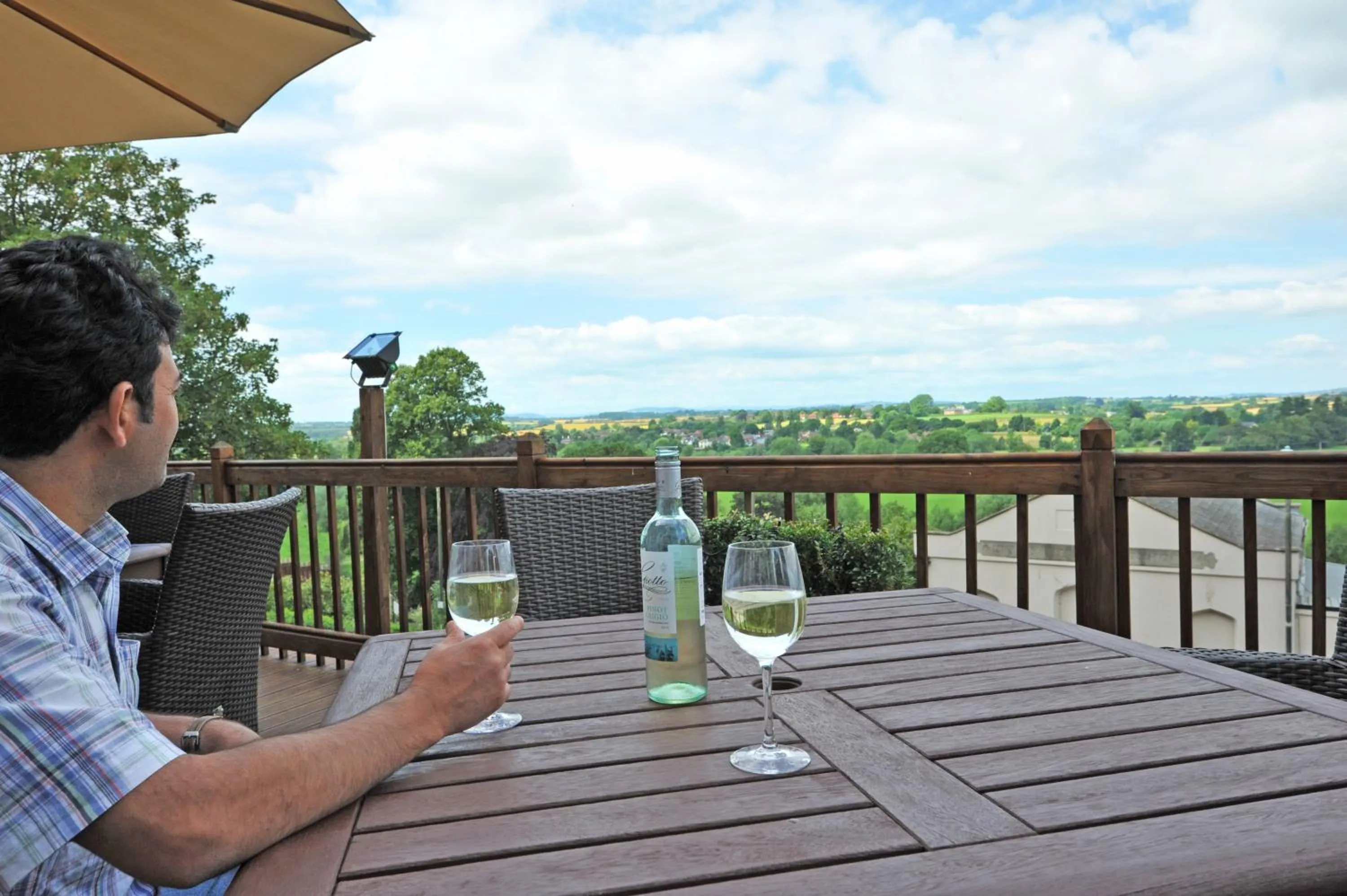 Balcony/Terrace in Royal Hotel by Greene King Inns