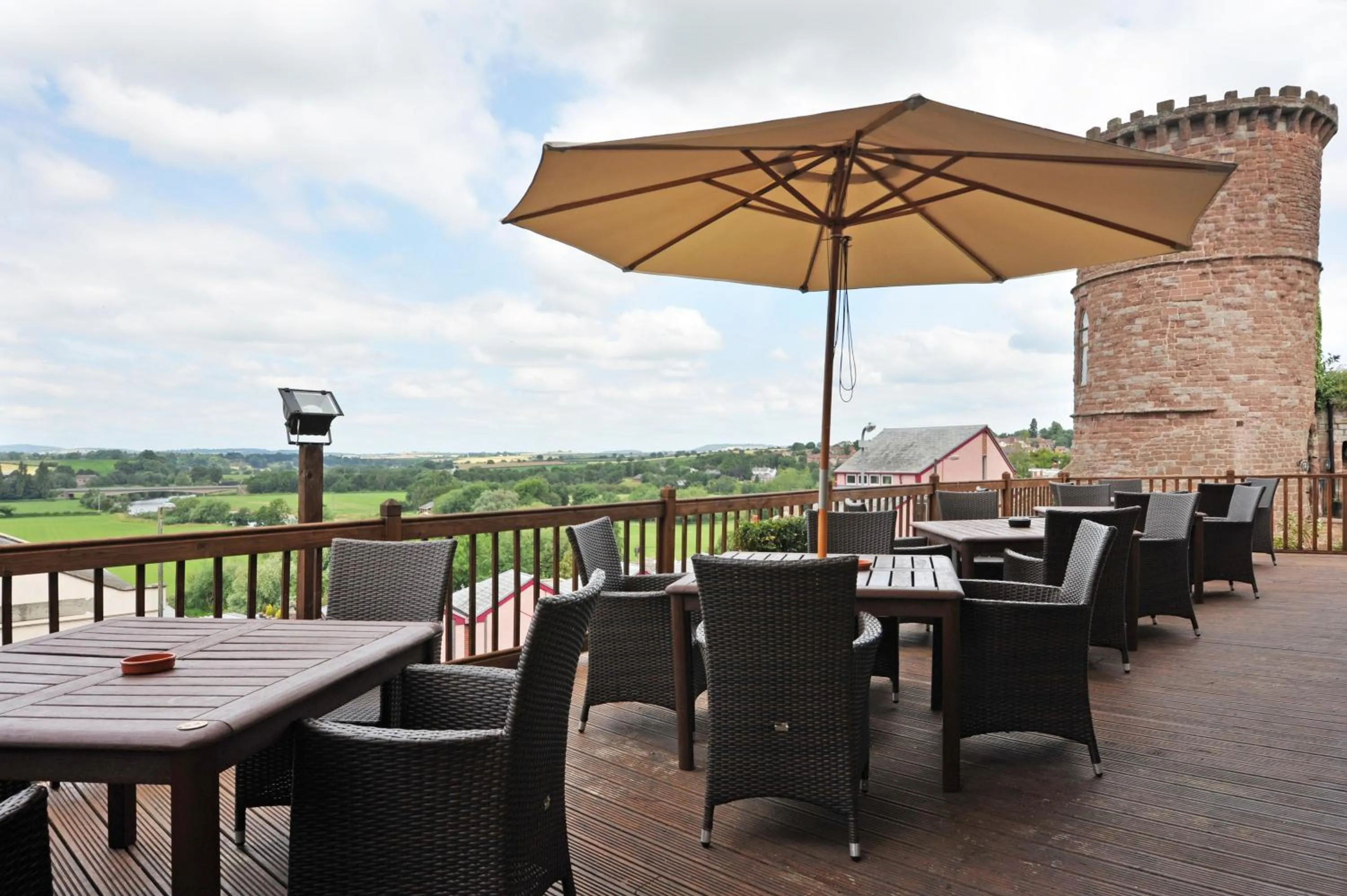 Balcony/Terrace in Royal Hotel by Greene King Inns