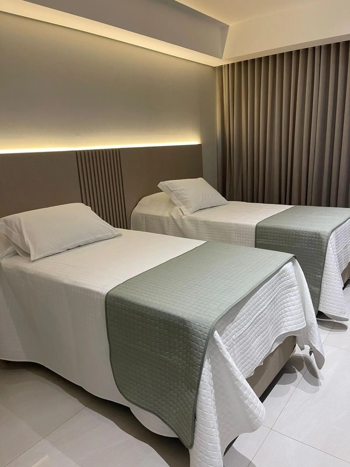 Bed in Riva Apart Hotel