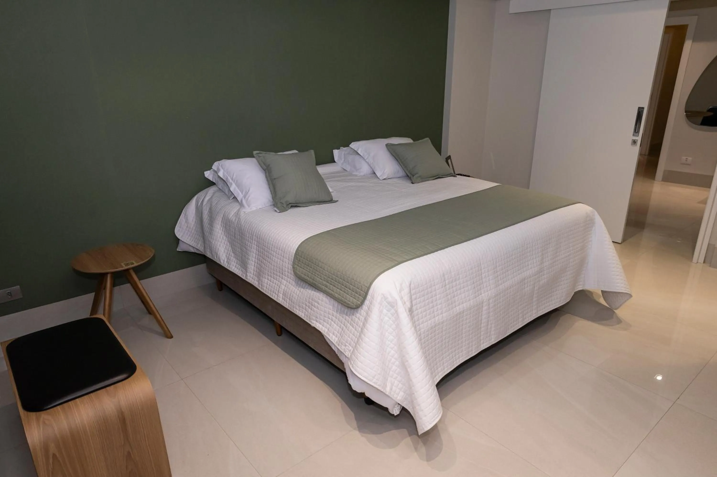 Bed in Riva Apart Hotel