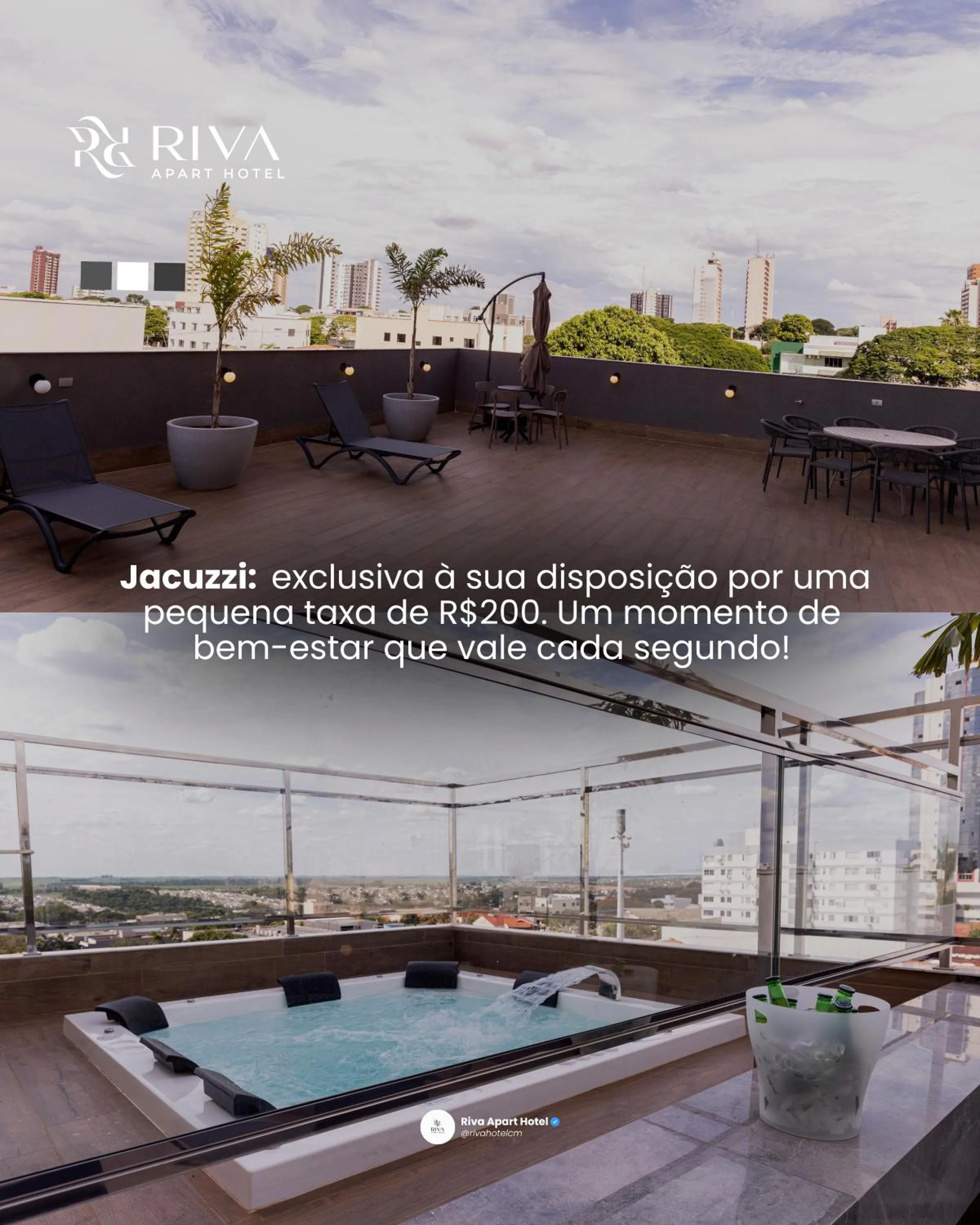 Hot Tub in Riva Apart Hotel