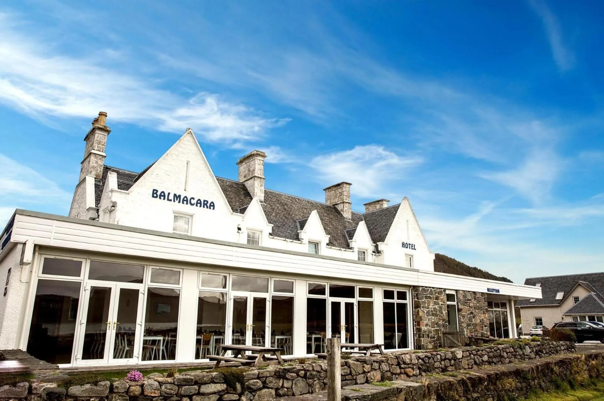 Property building in Balmacara Hotel