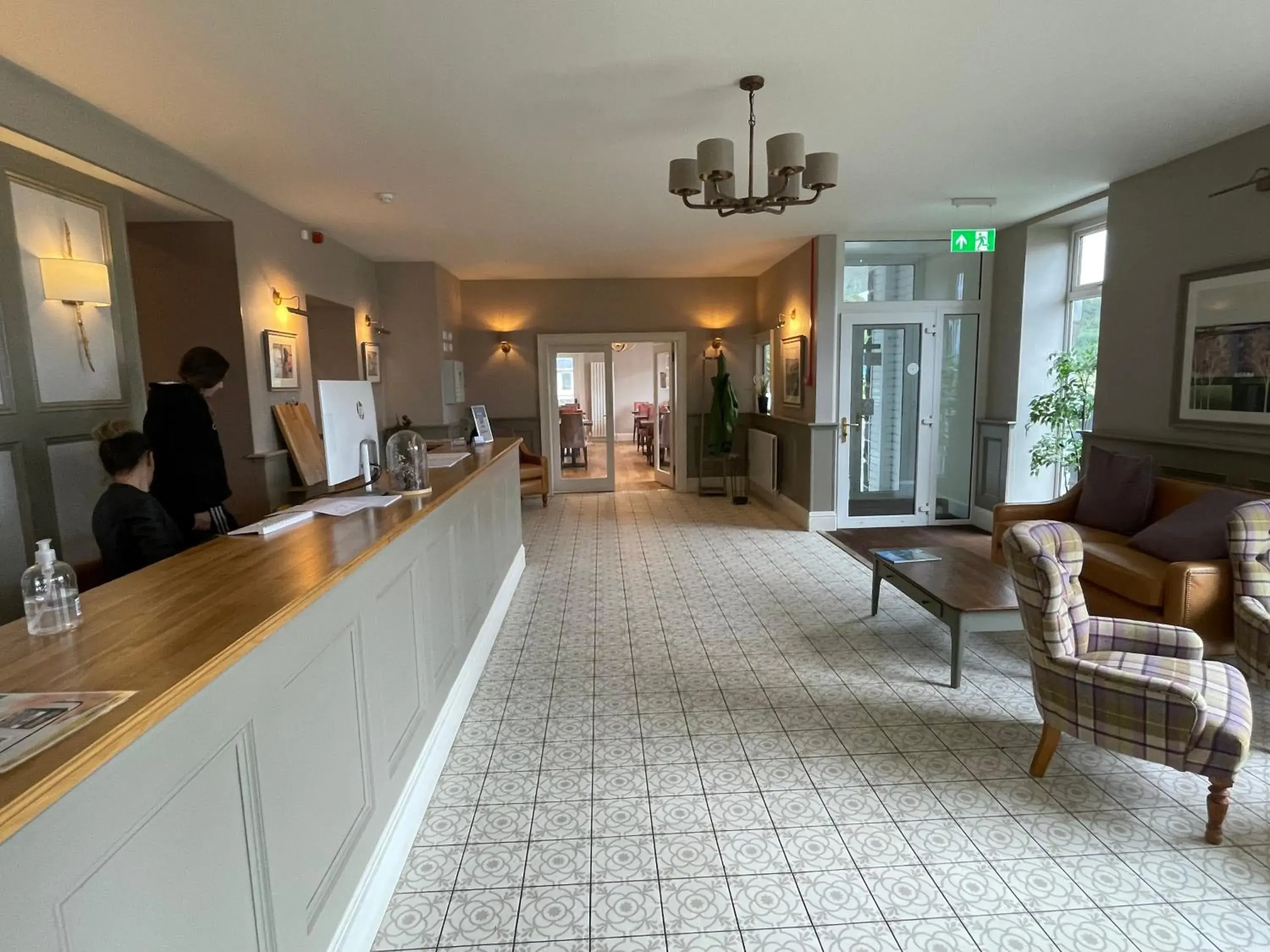 Lobby or reception in Balmacara Hotel Lobby or reception in Balmacara Hotel