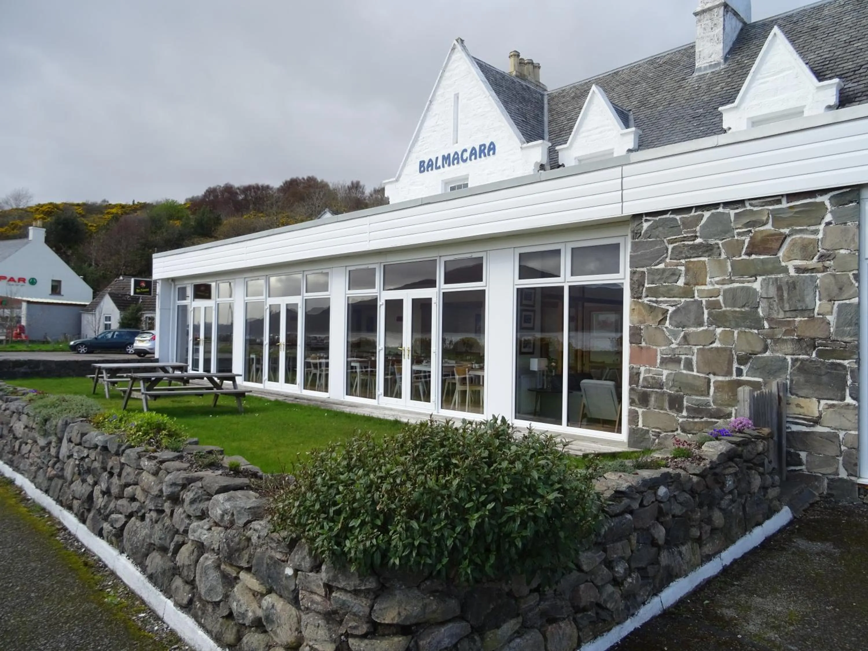 Property building in Balmacara Hotel