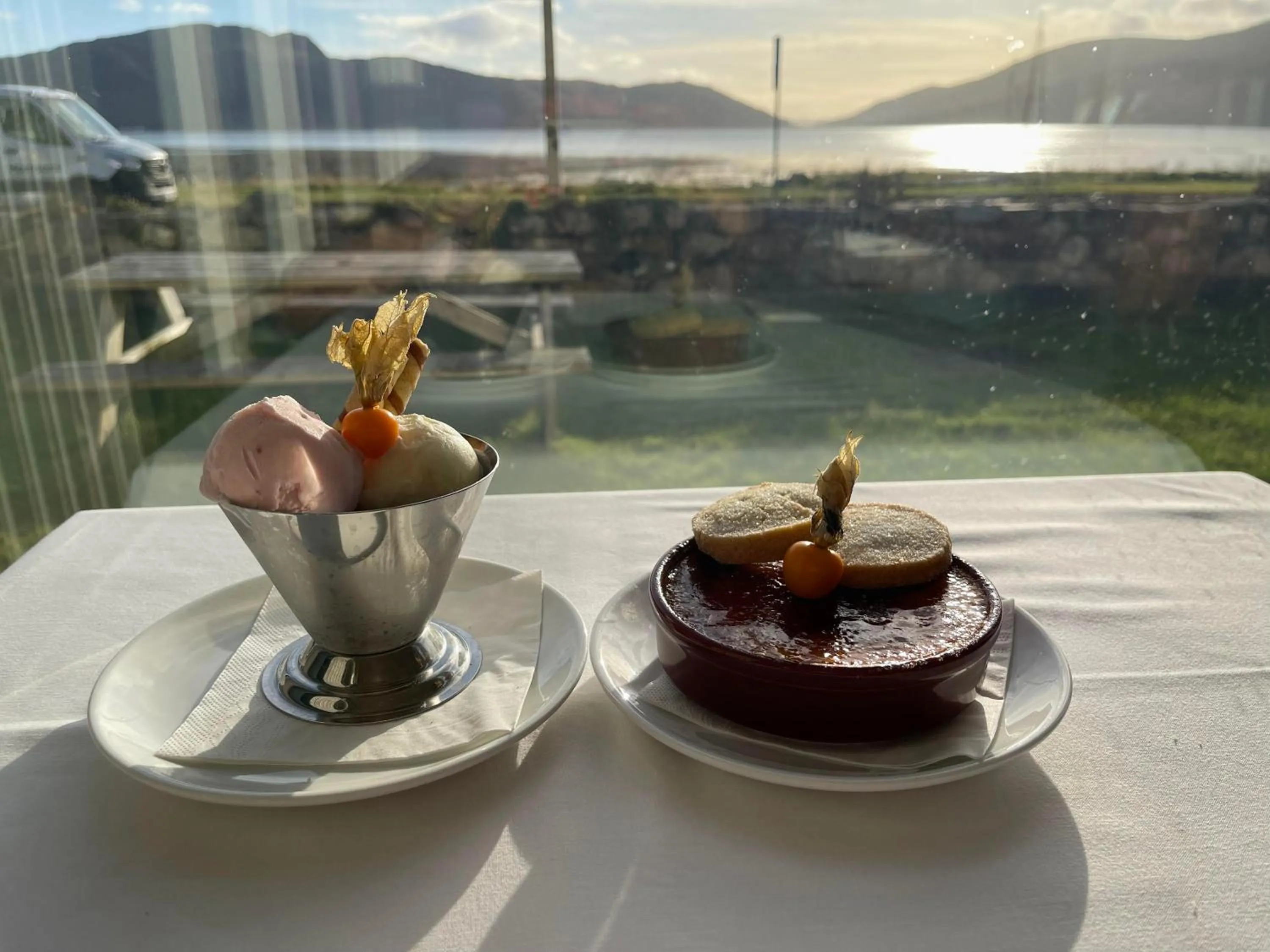 Food in Balmacara Hotel