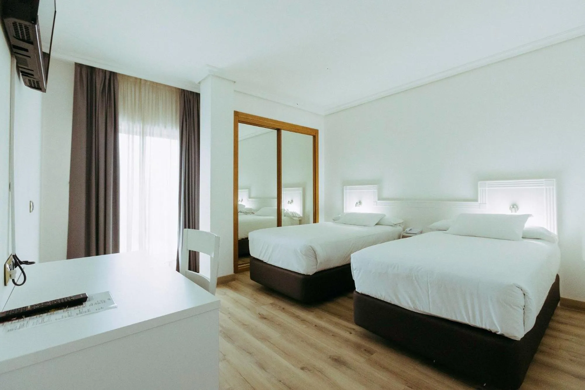 Bed in Hotel Alfonso I