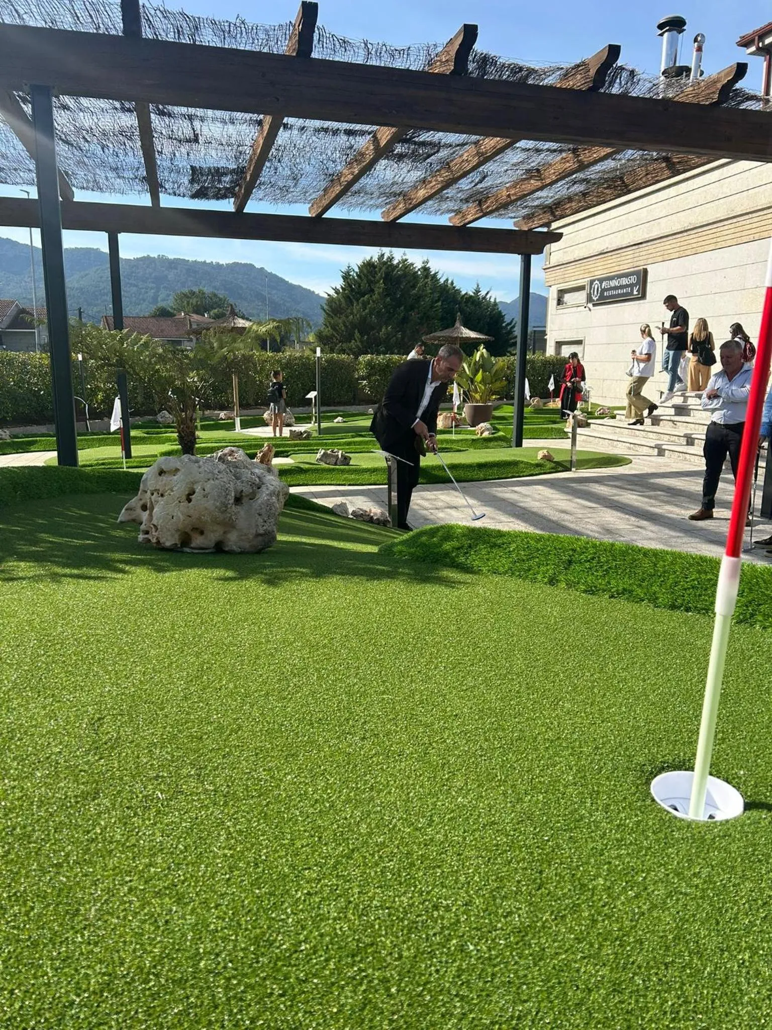 Minigolf in Hotel Alfonso I