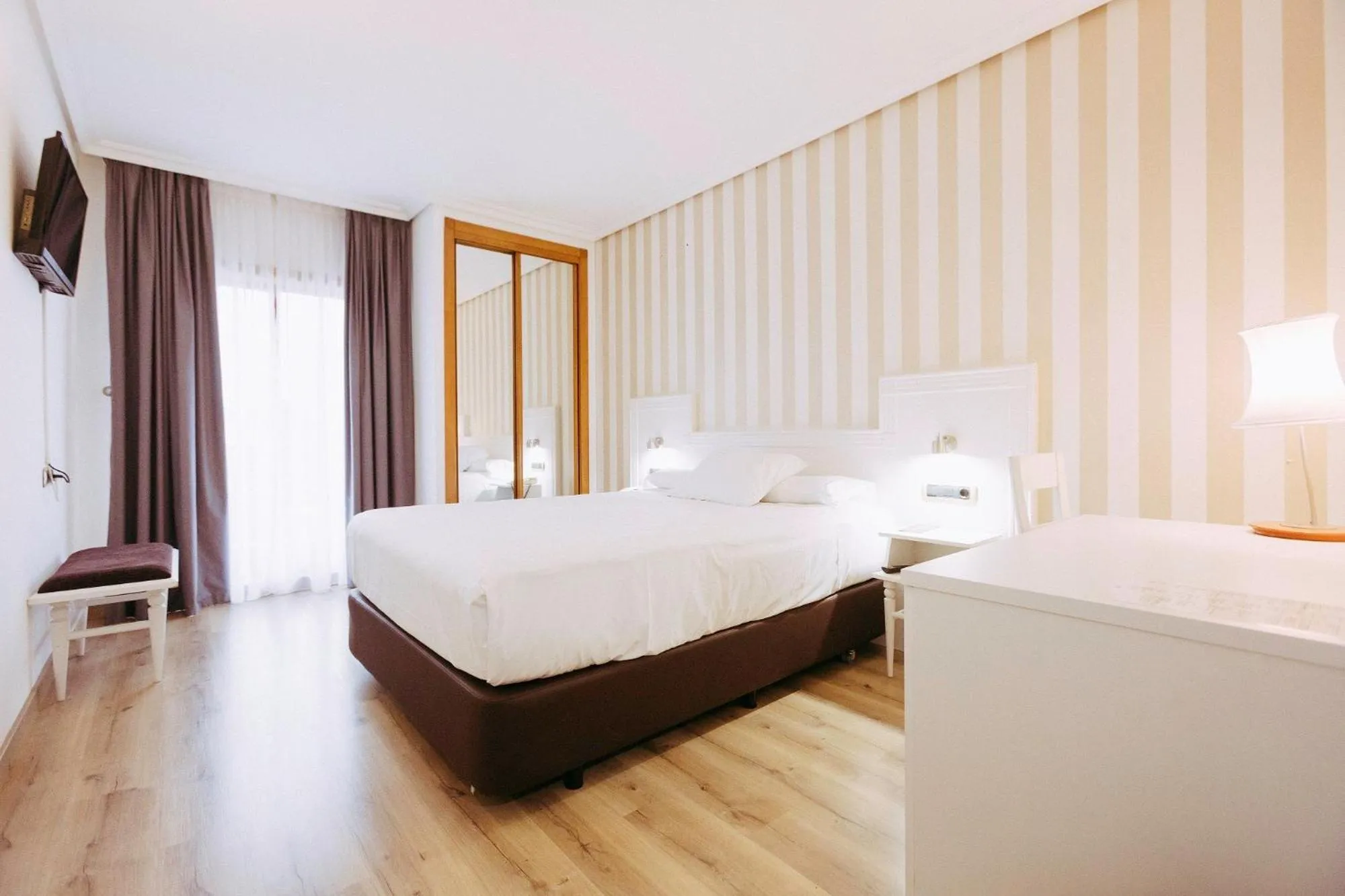 Bed in Hotel Alfonso I