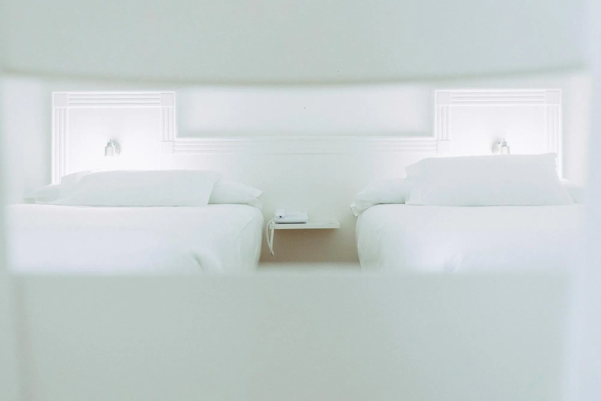 Bed in Hotel Alfonso I