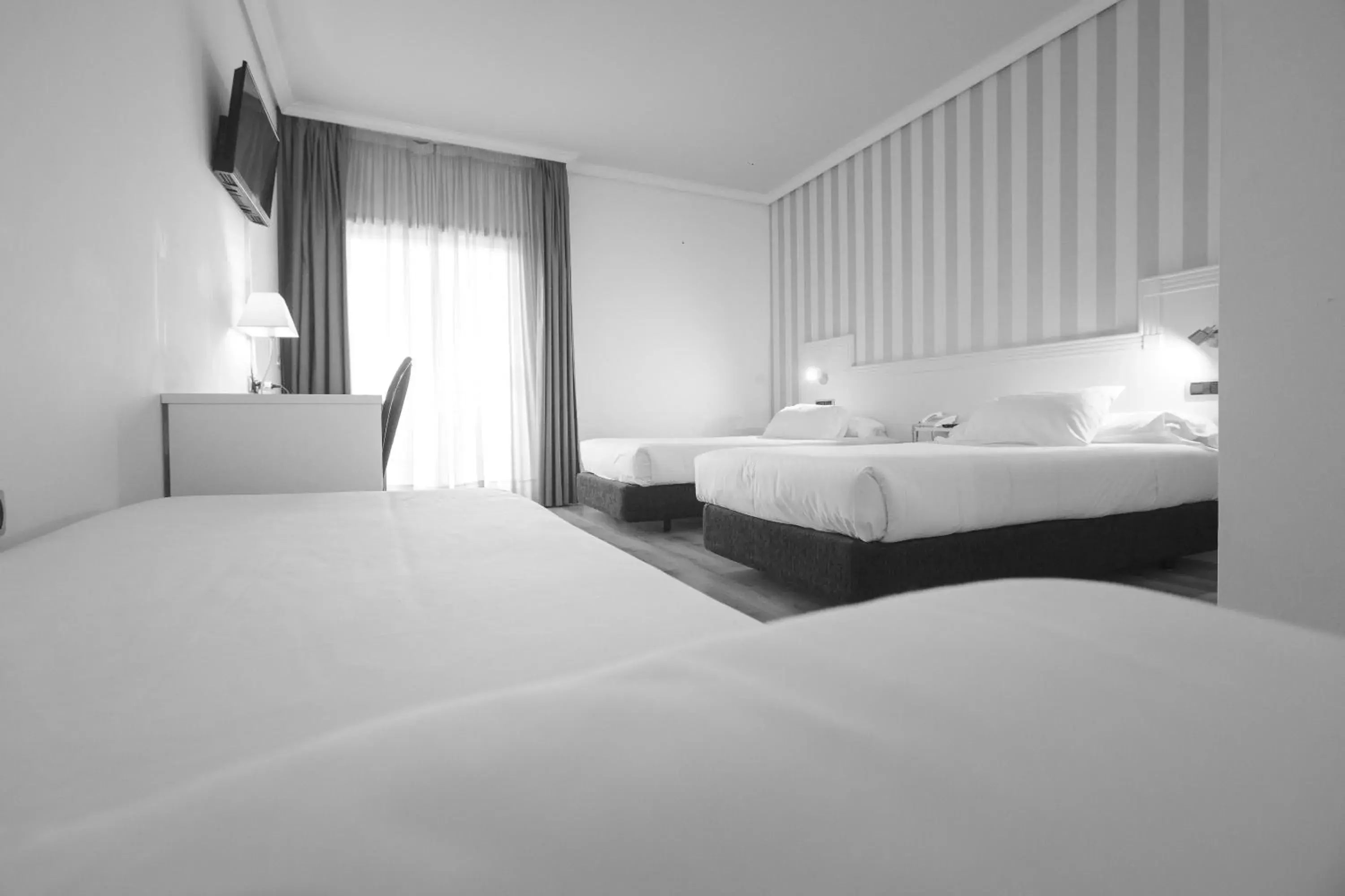 Bed in Hotel Alfonso I Bed in Hotel Alfonso I