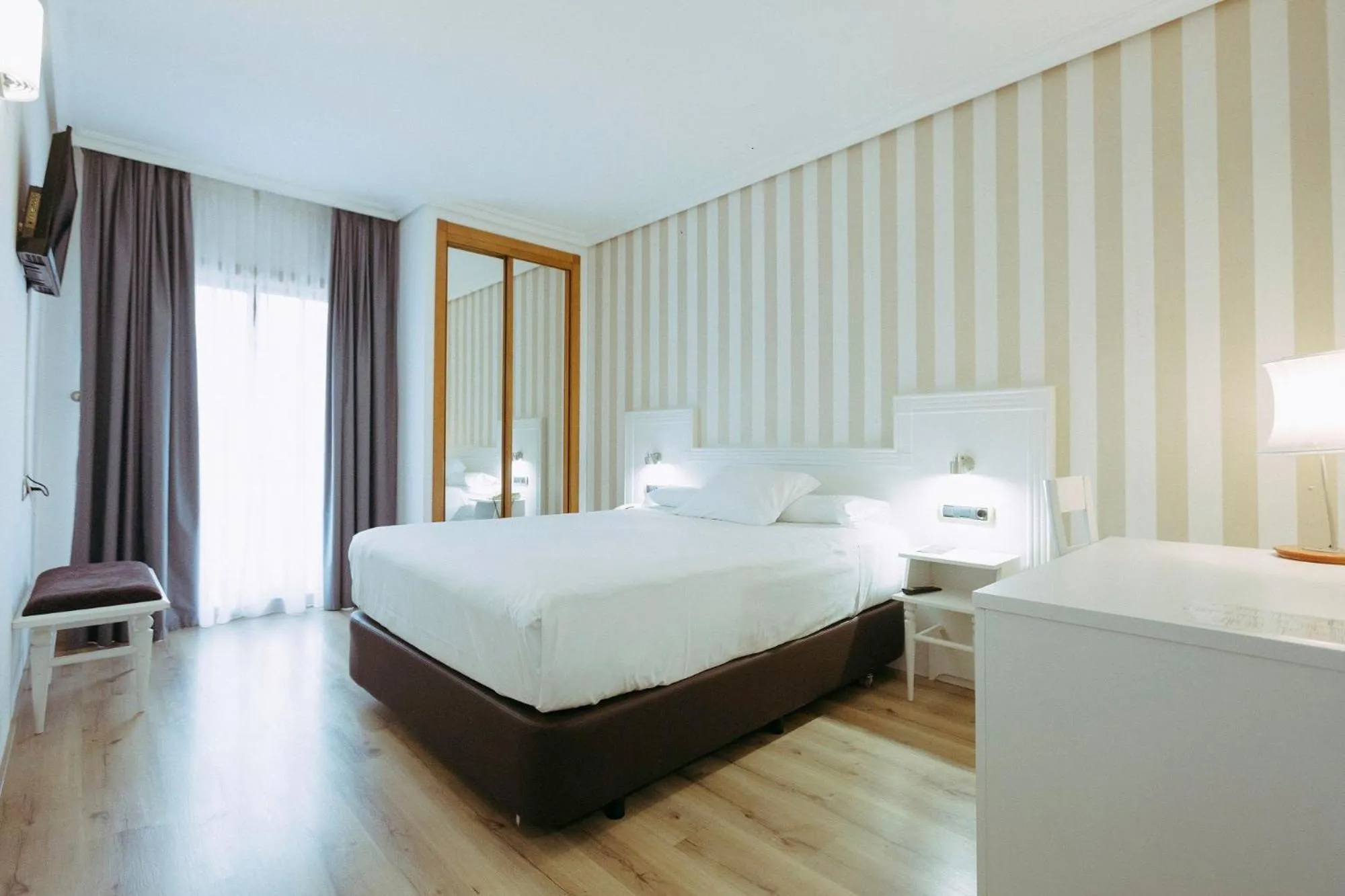 Bed in Hotel Alfonso I