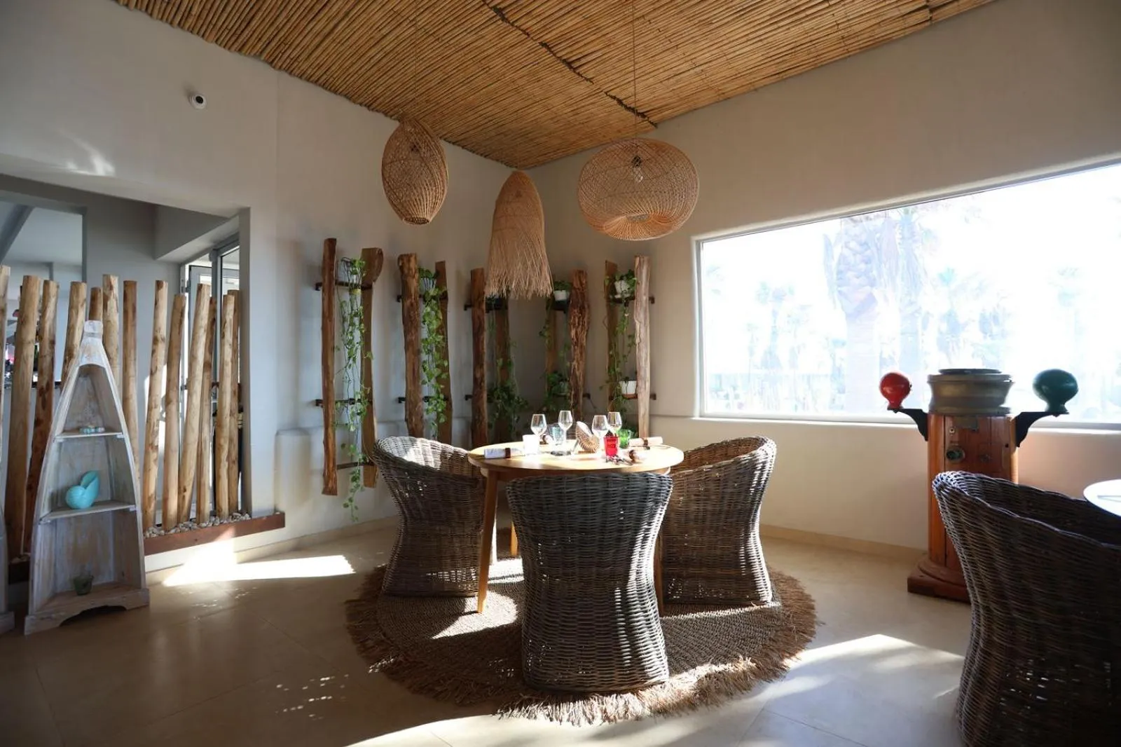 Dining area in Hotel Barracuda