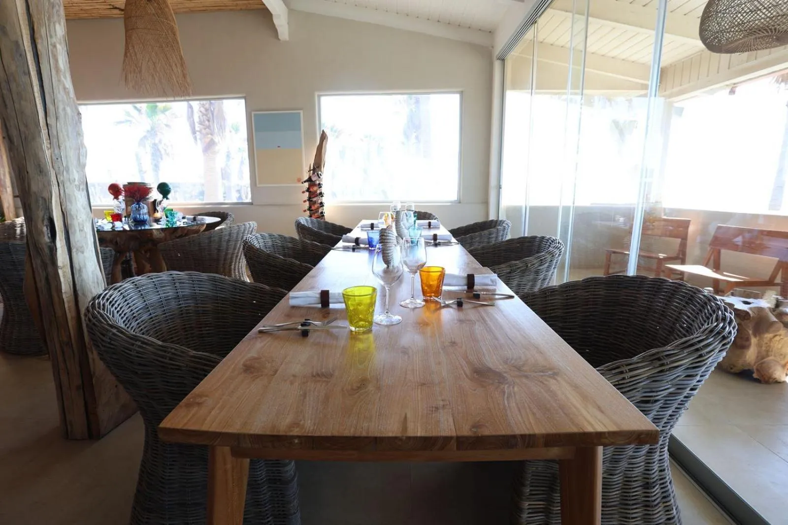 Dining area in Hotel Barracuda
