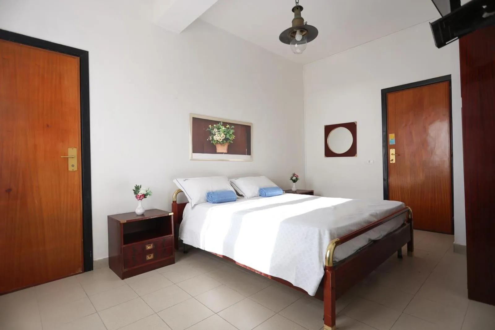 Bed in Hotel Barracuda