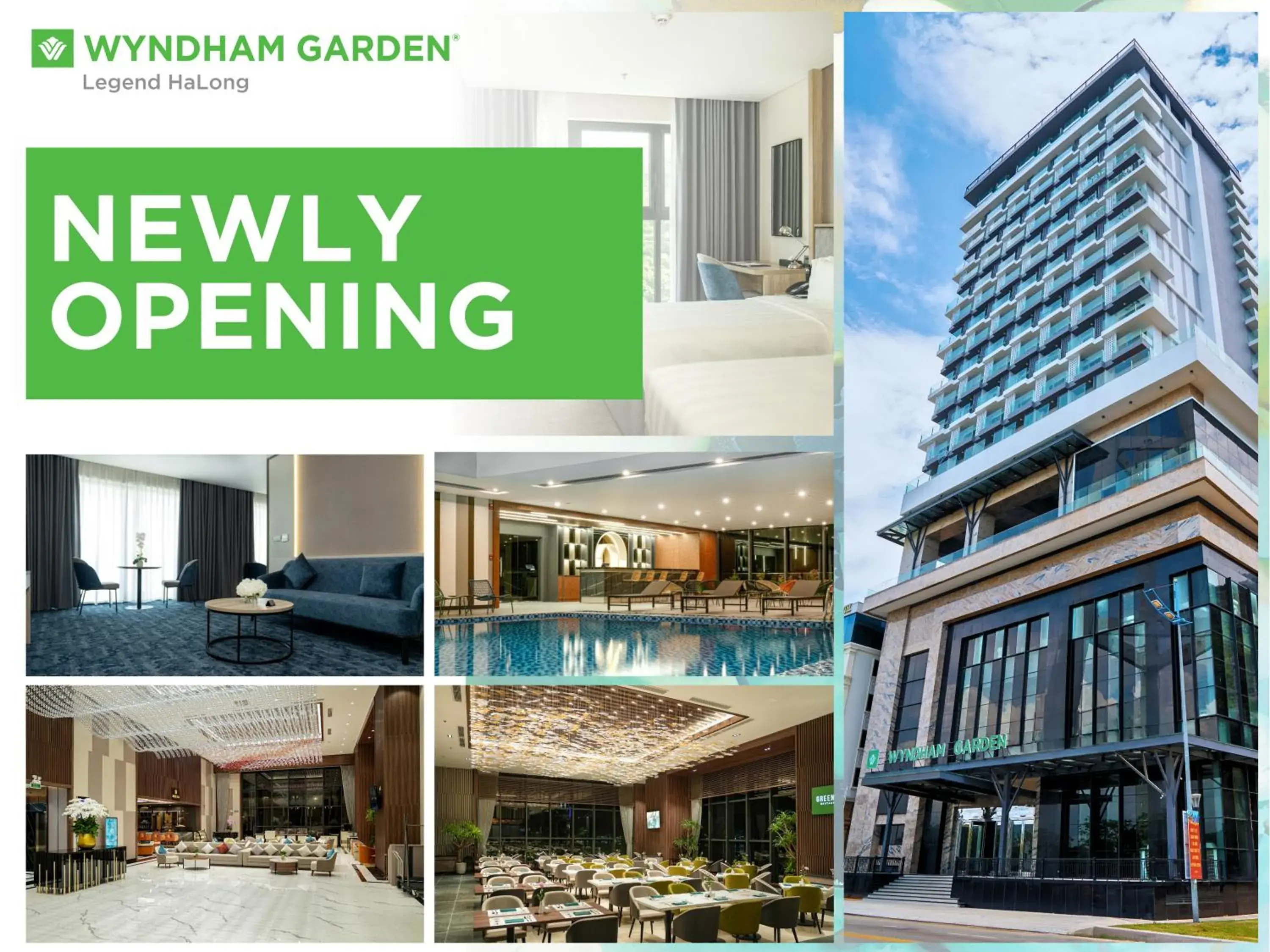 Property building in Wyndham Garden Legend Halong Property building in Wyndham Garden Legend Halong