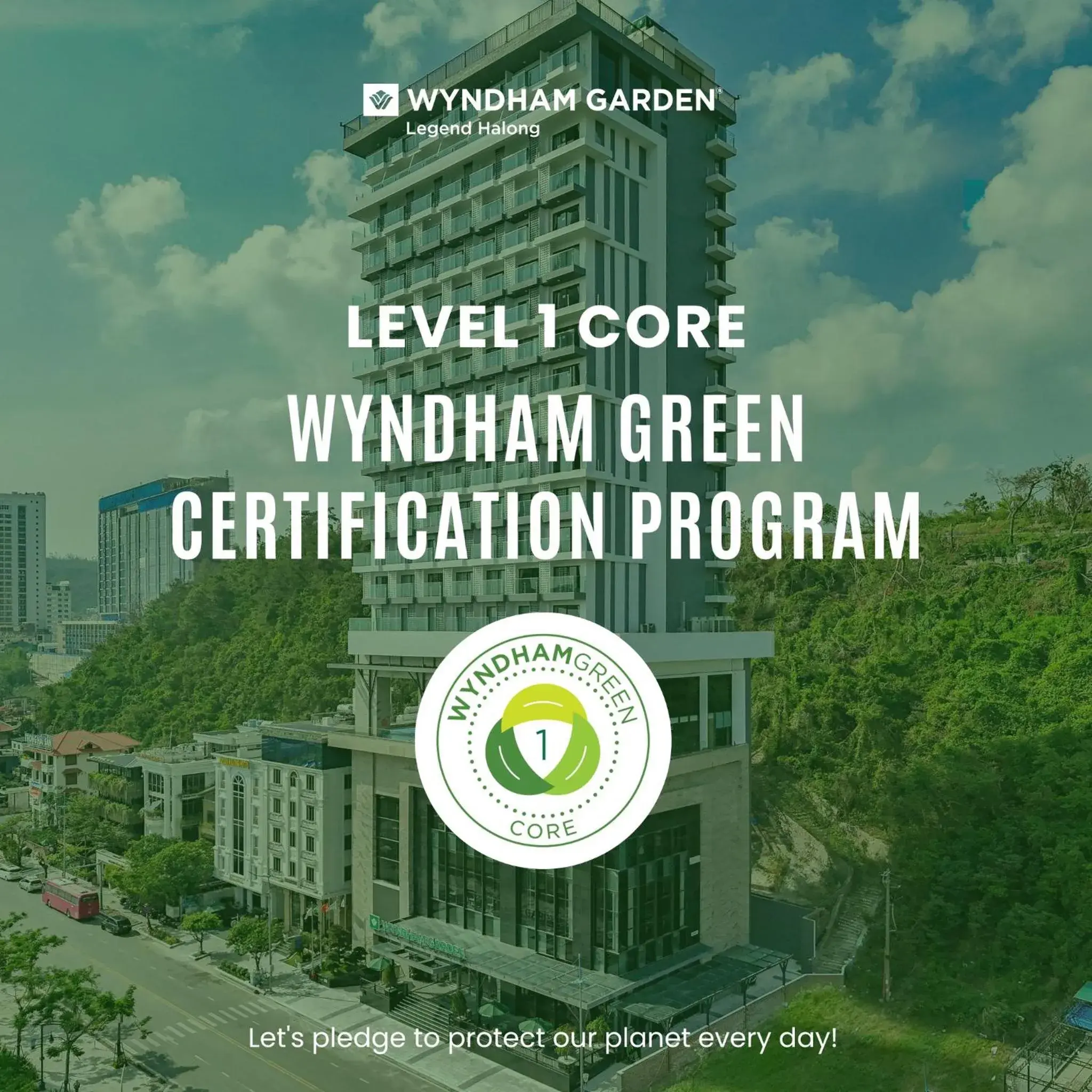 Property building in Wyndham Garden Legend Halong Property building in Wyndham Garden Legend Halong