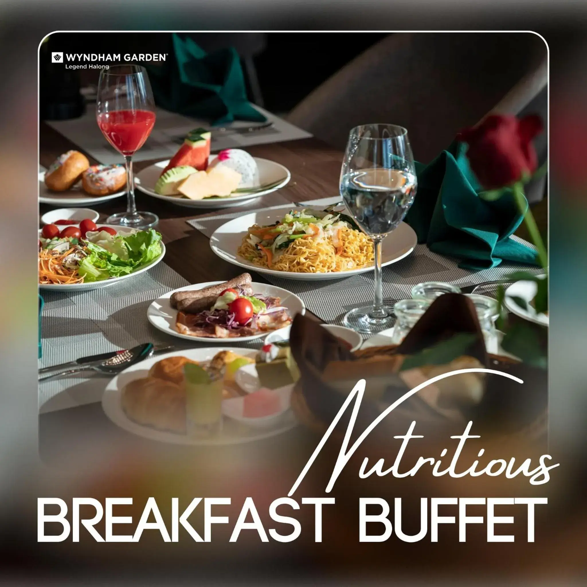 Breakfast in Wyndham Garden Legend Halong Breakfast in Wyndham Garden Legend Halong