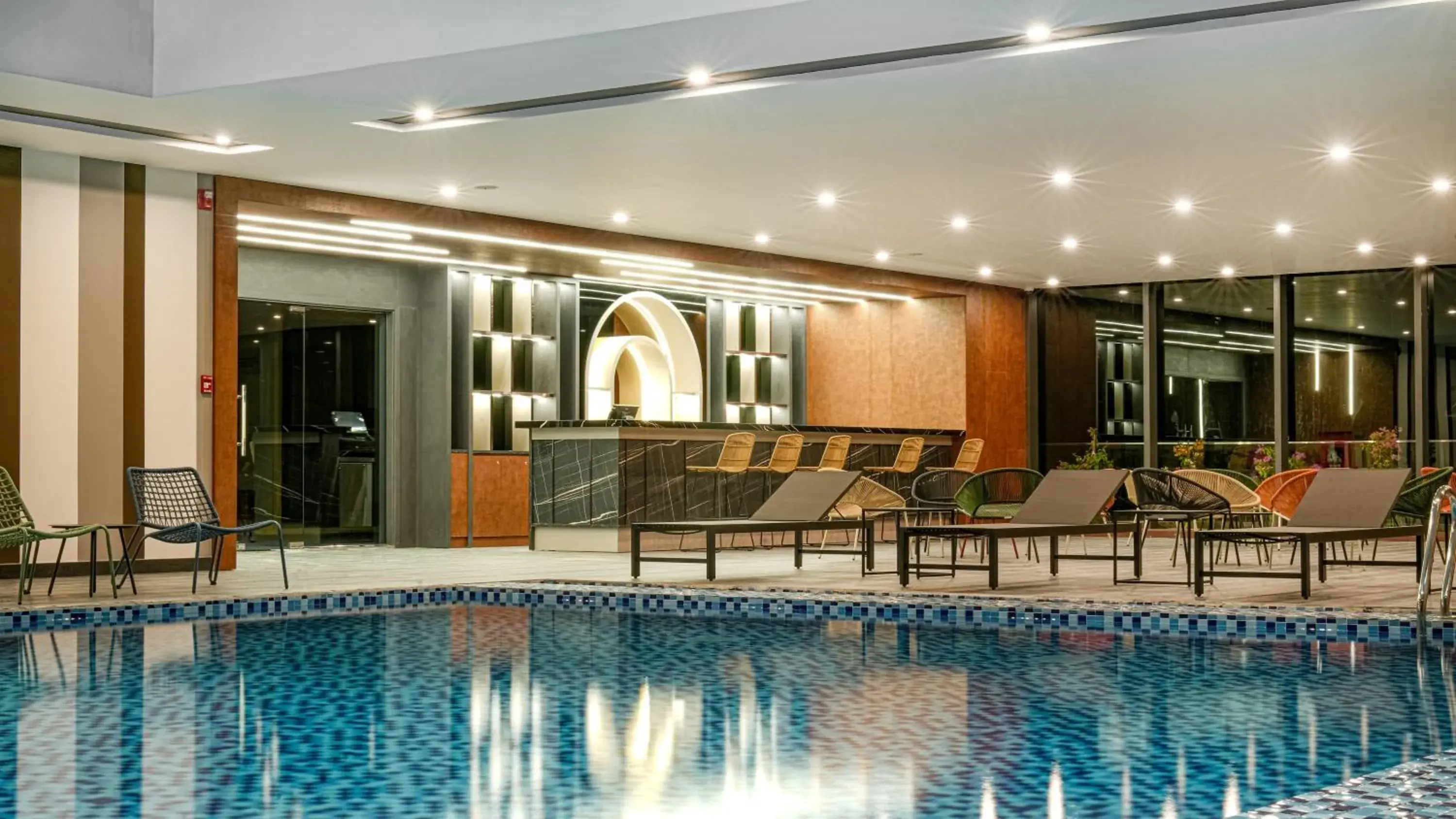 Swimming pool in Wyndham Garden Legend Halong Swimming pool in Wyndham Garden Legend Halong