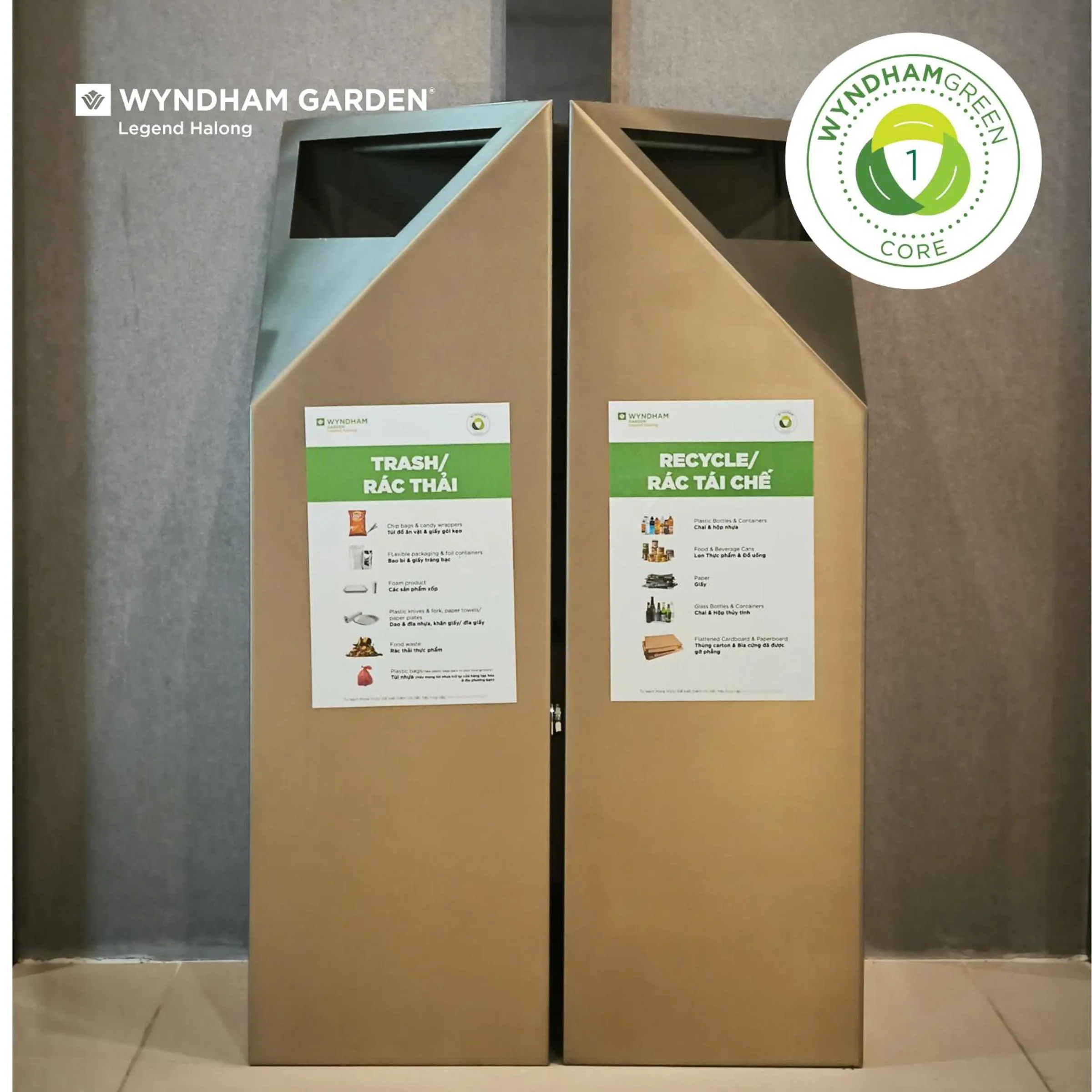 Certificate/Award in Wyndham Garden Legend Halong