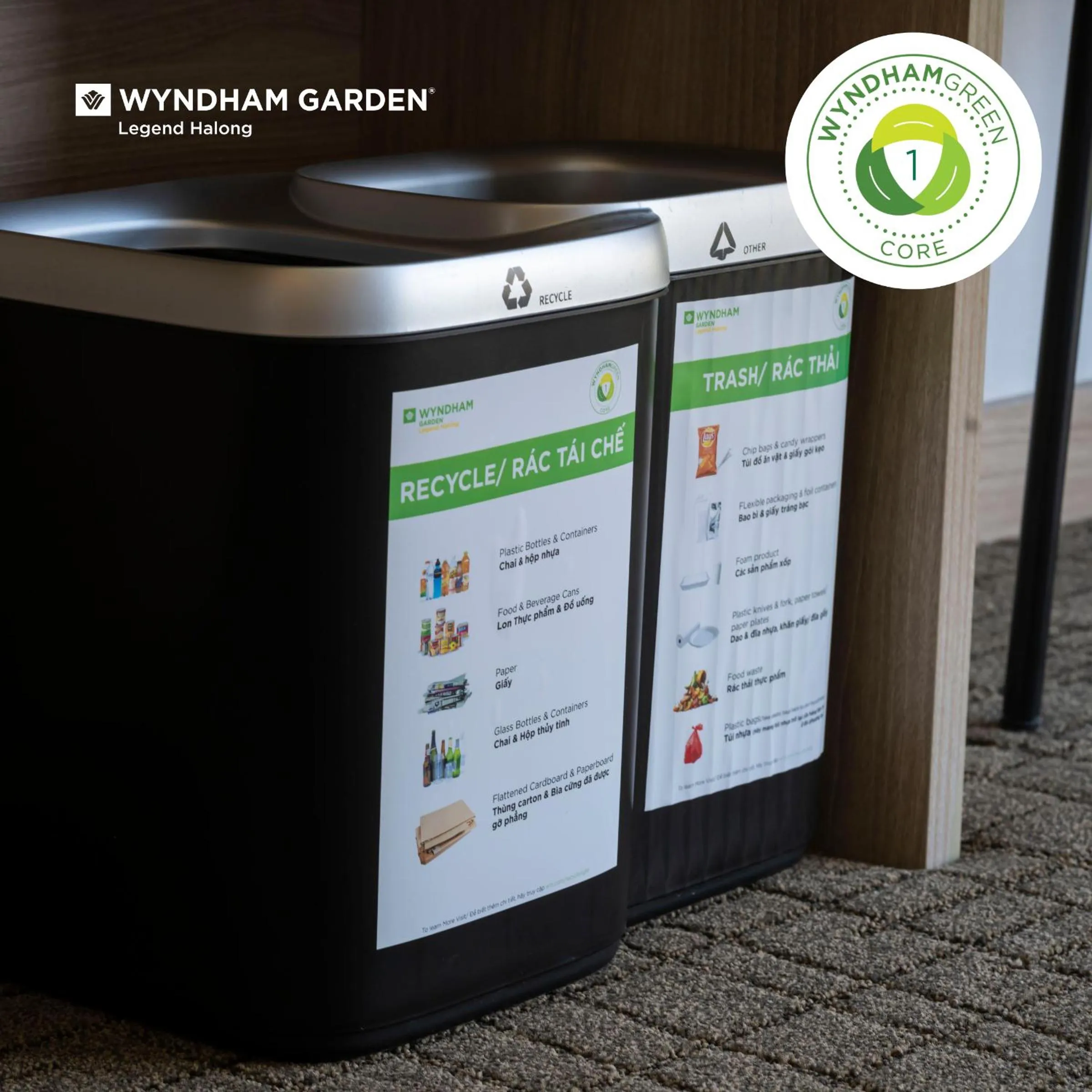 Certificate/Award in Wyndham Garden Legend Halong