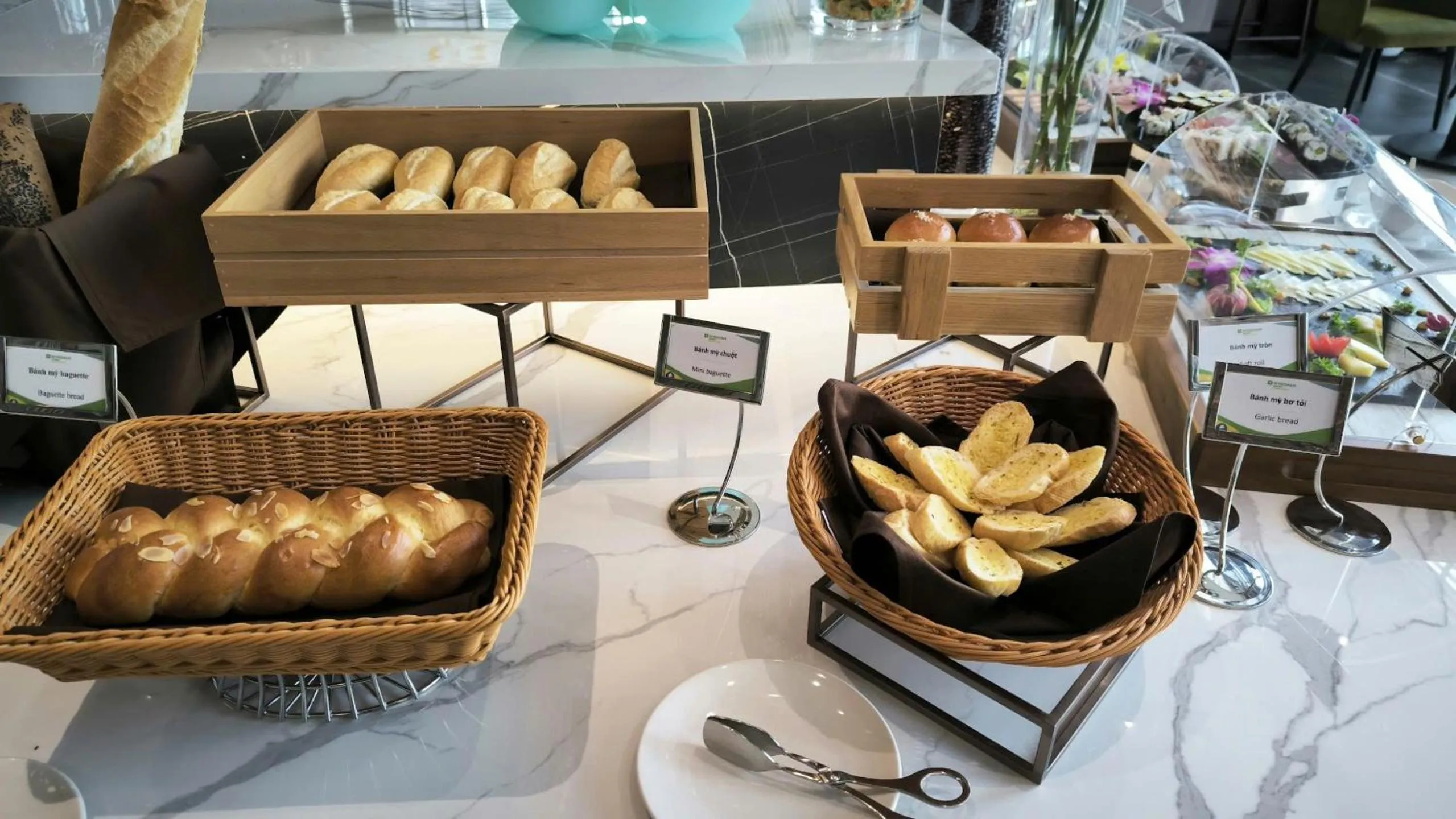 Breakfast in Wyndham Garden Legend Halong