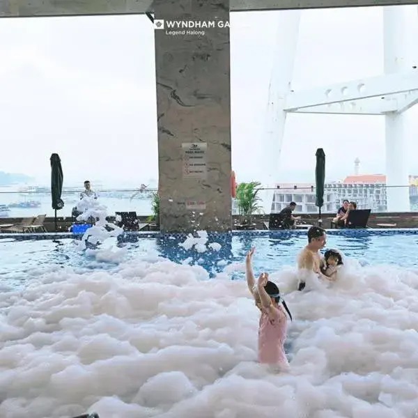 Swimming pool in Wyndham Garden Legend Halong Swimming pool in Wyndham Garden Legend Halong