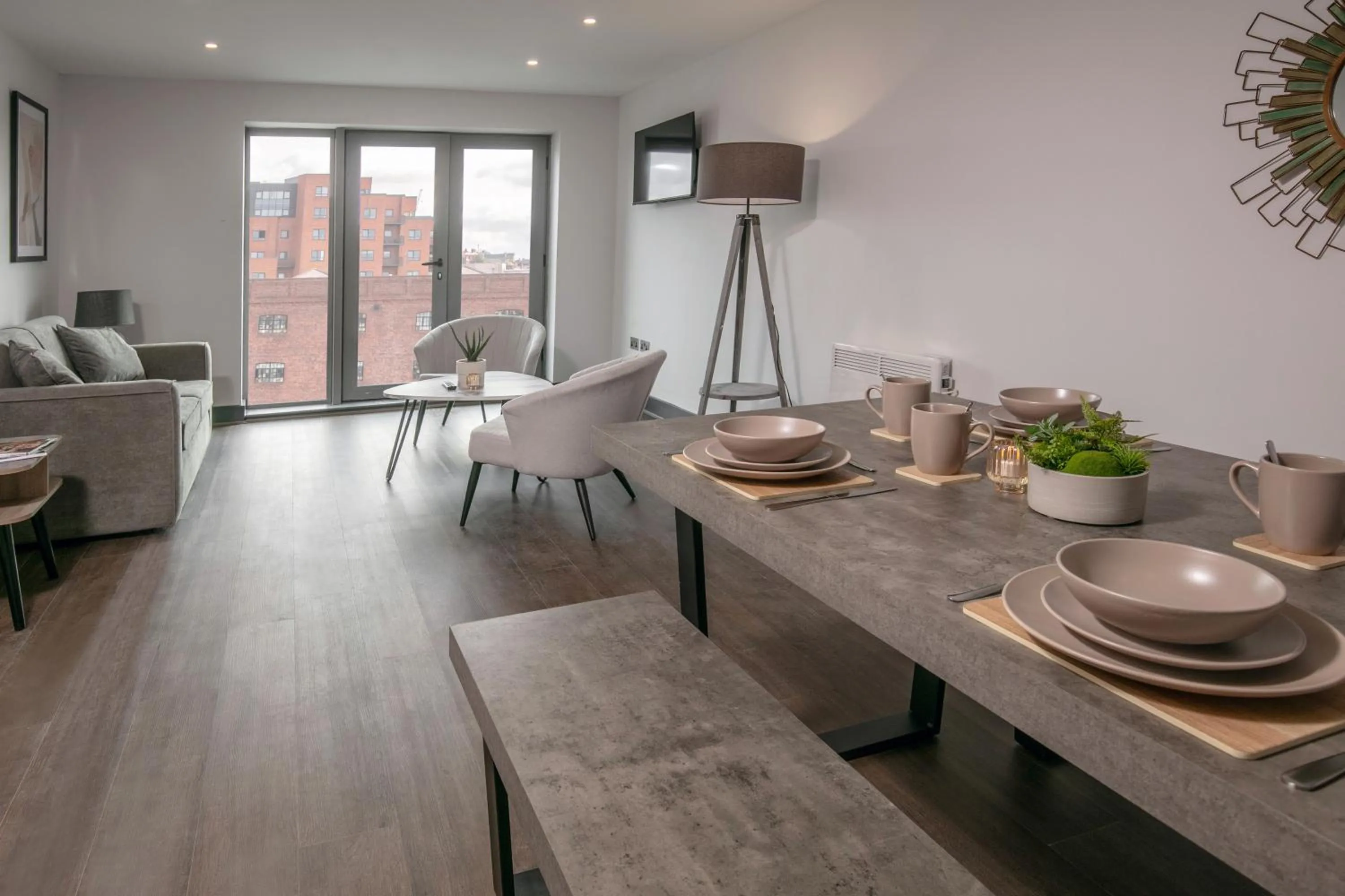 Living room in Dockside Aparthotel, Best Western Signature Collection