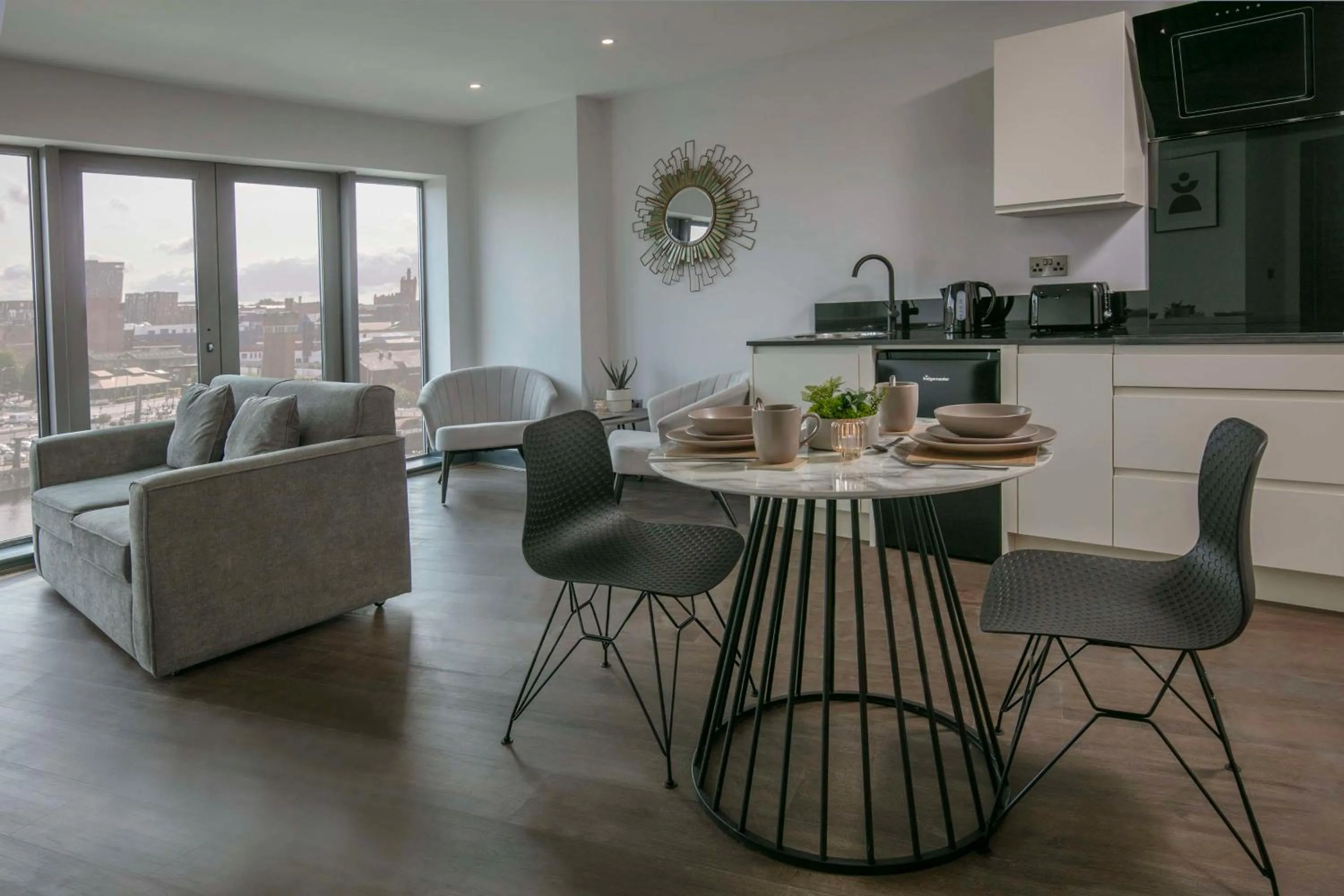 Kitchen or kitchenette in Dockside Aparthotel, Best Western Signature Collection