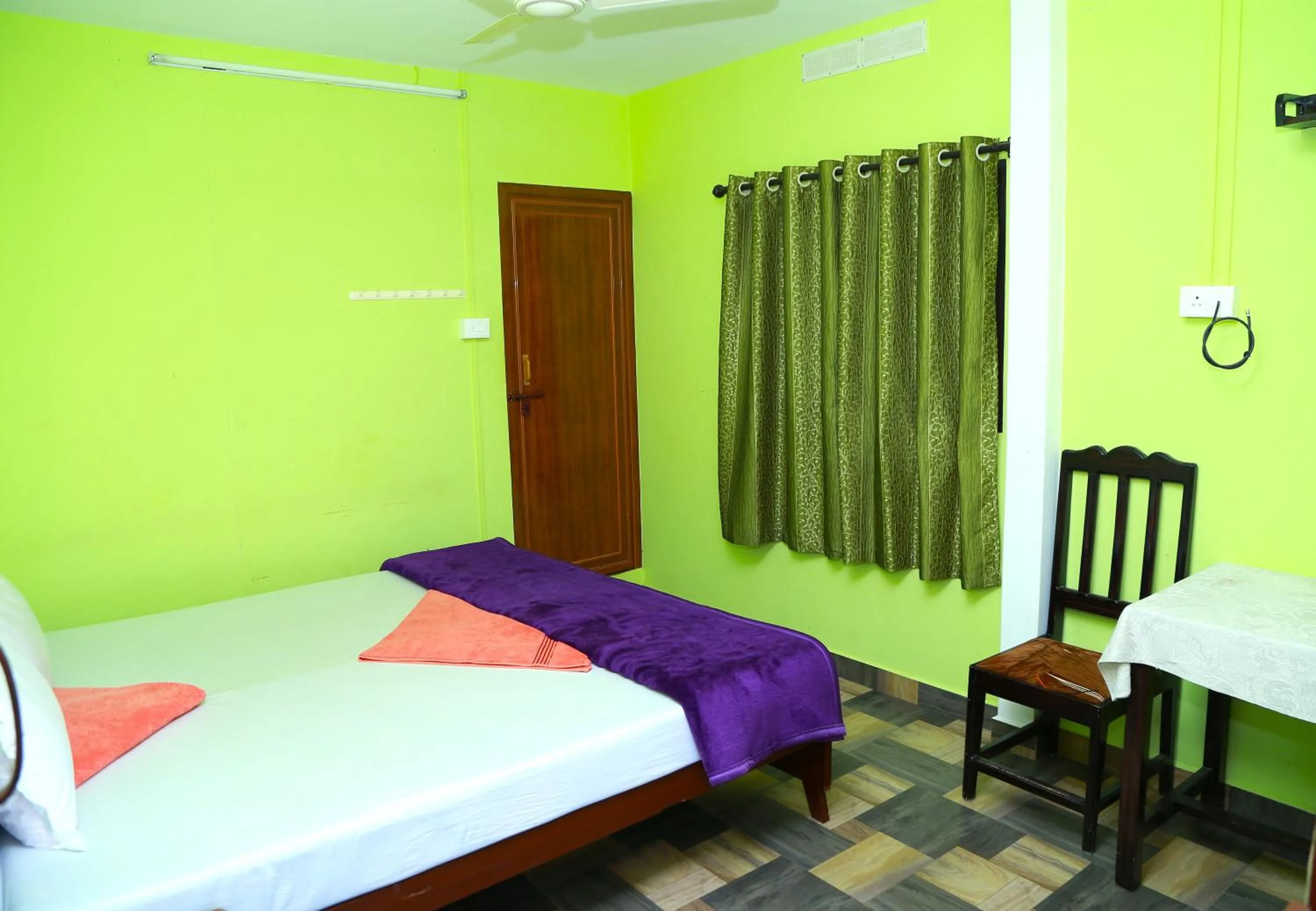 Bed in Dean Dale Cottages