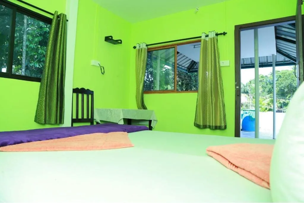 Bed in Dean Dale Cottages