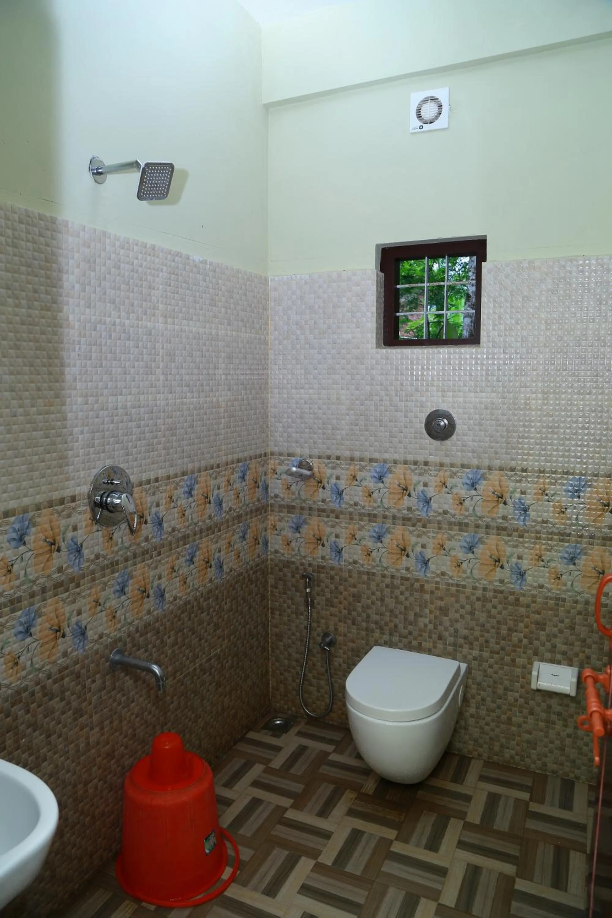 Shower in Dean Dale Cottages