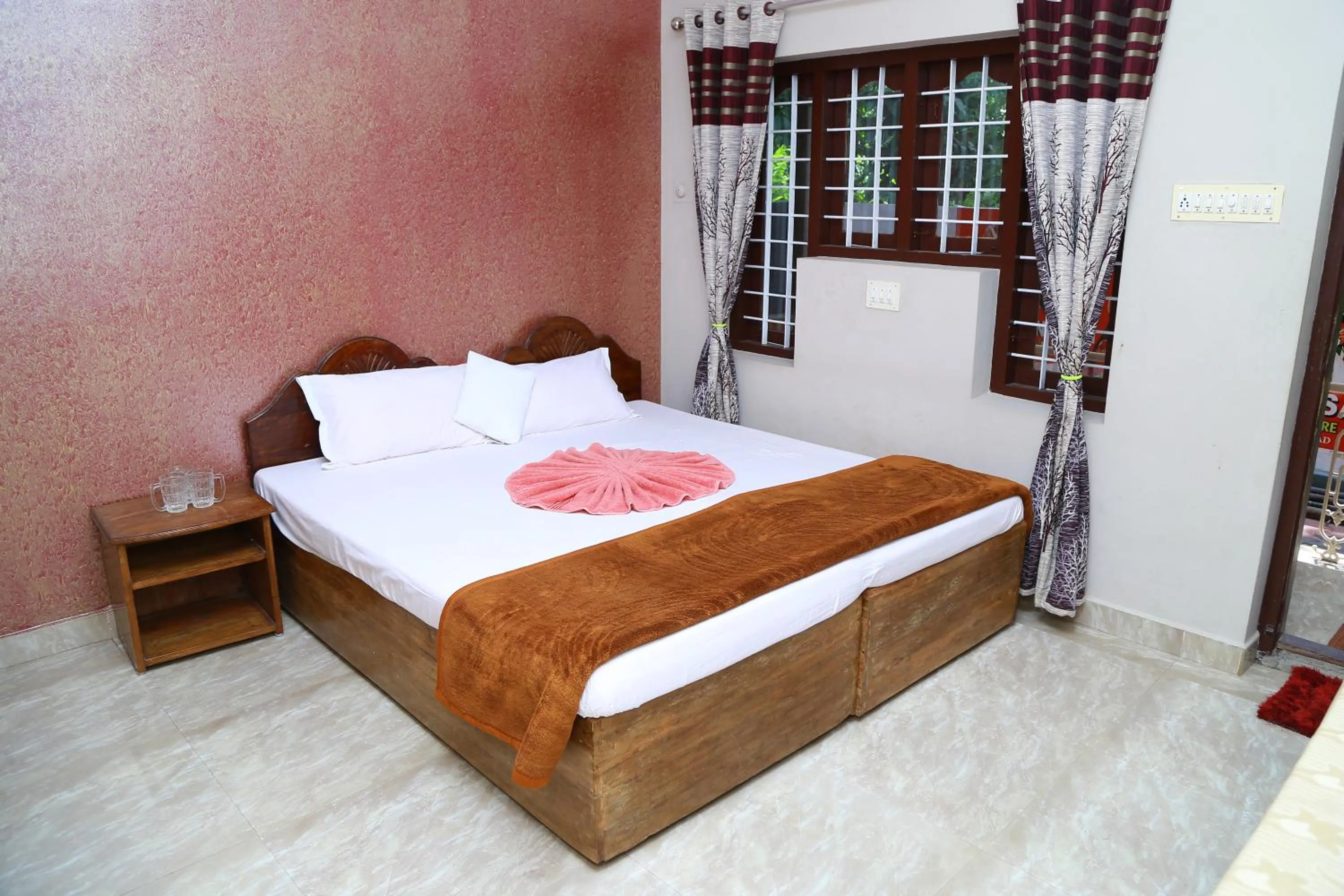 Bed in Dean Dale Cottages