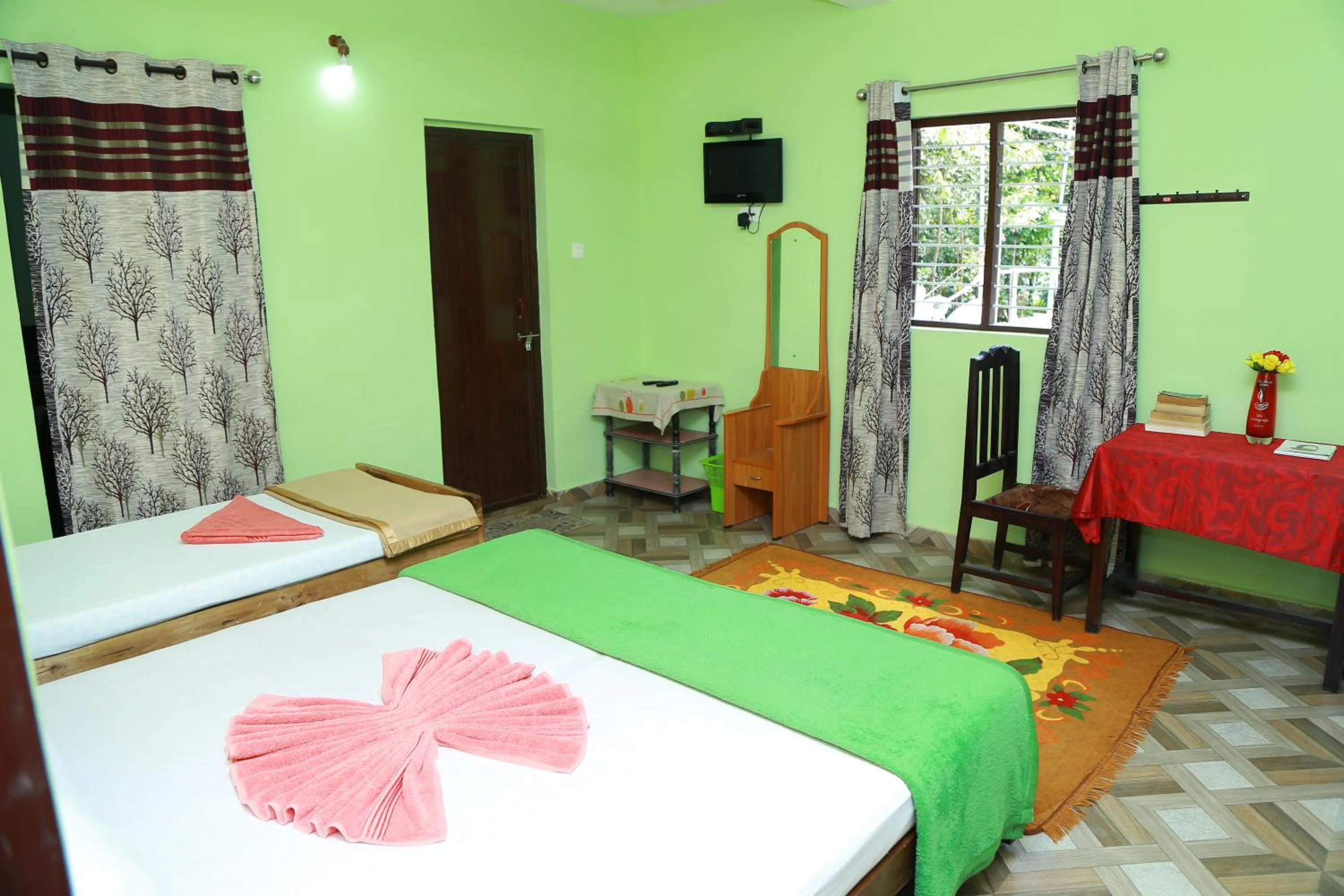 Photo of the whole room, Bed in Dean Dale Cottages