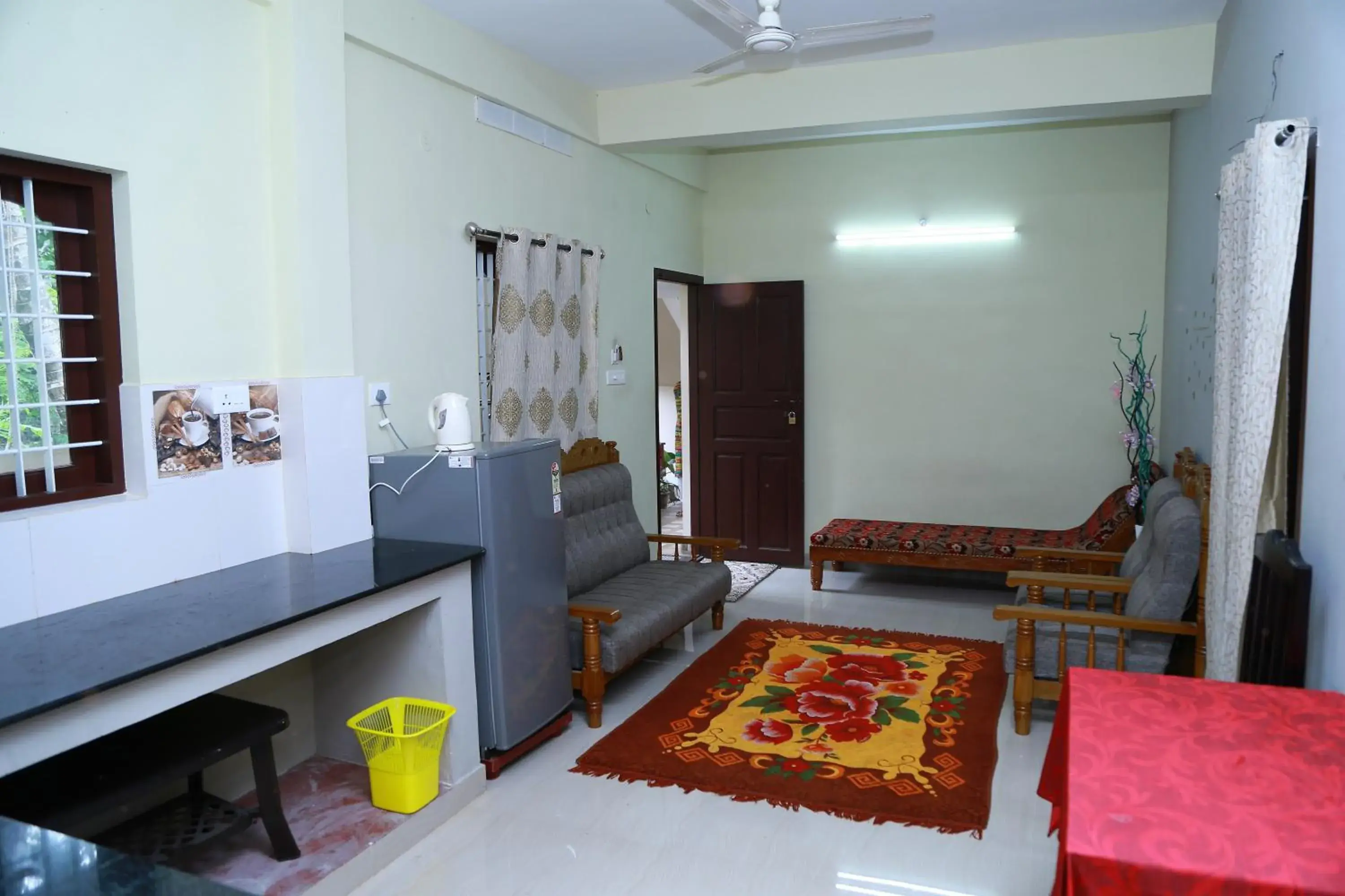 Living room, Bed in Dean Dale Cottages Living room, Bed in Dean Dale Cottages