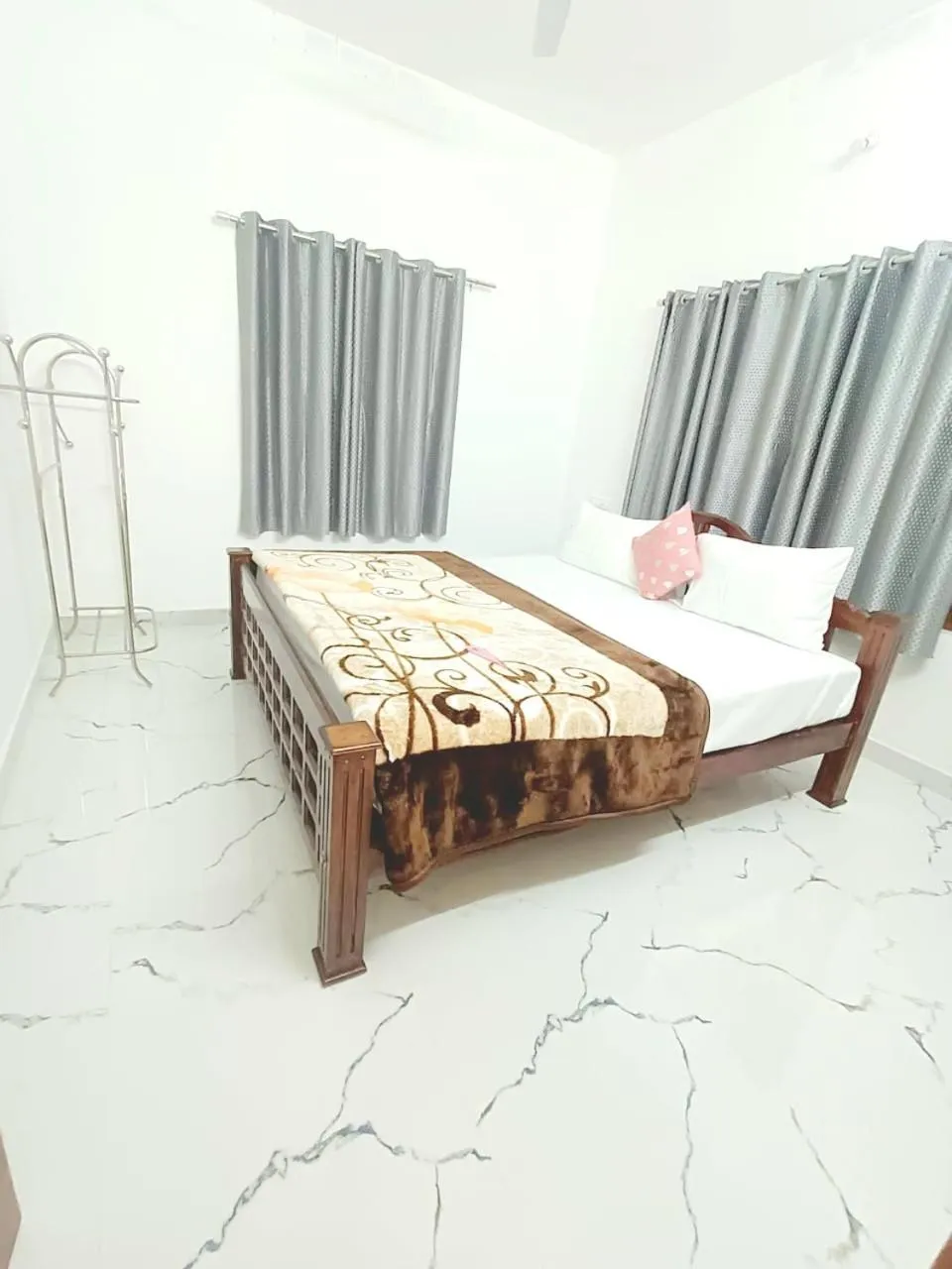 Bed in Dean Dale Cottages