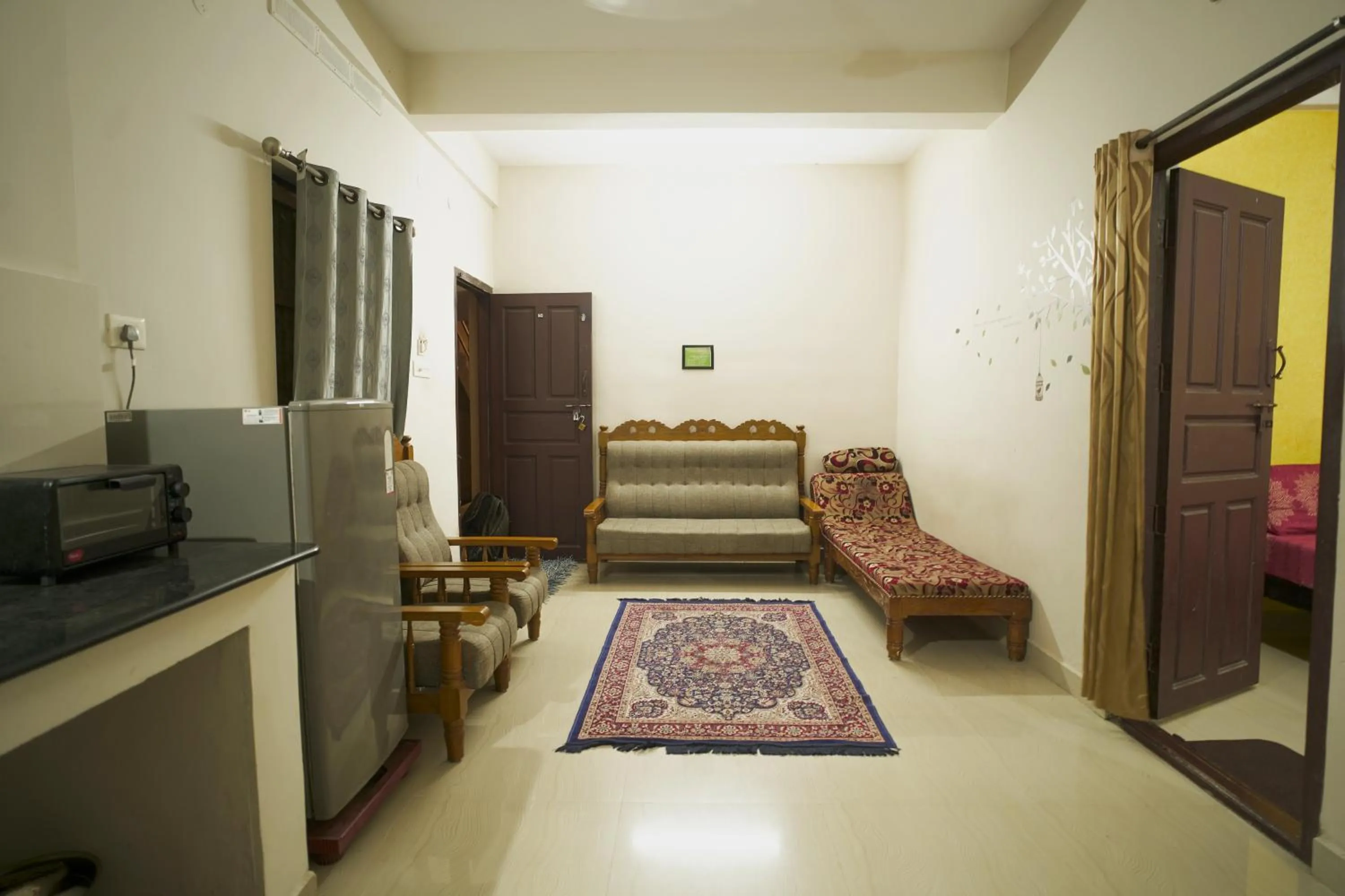 Living room in Dean Dale Cottages