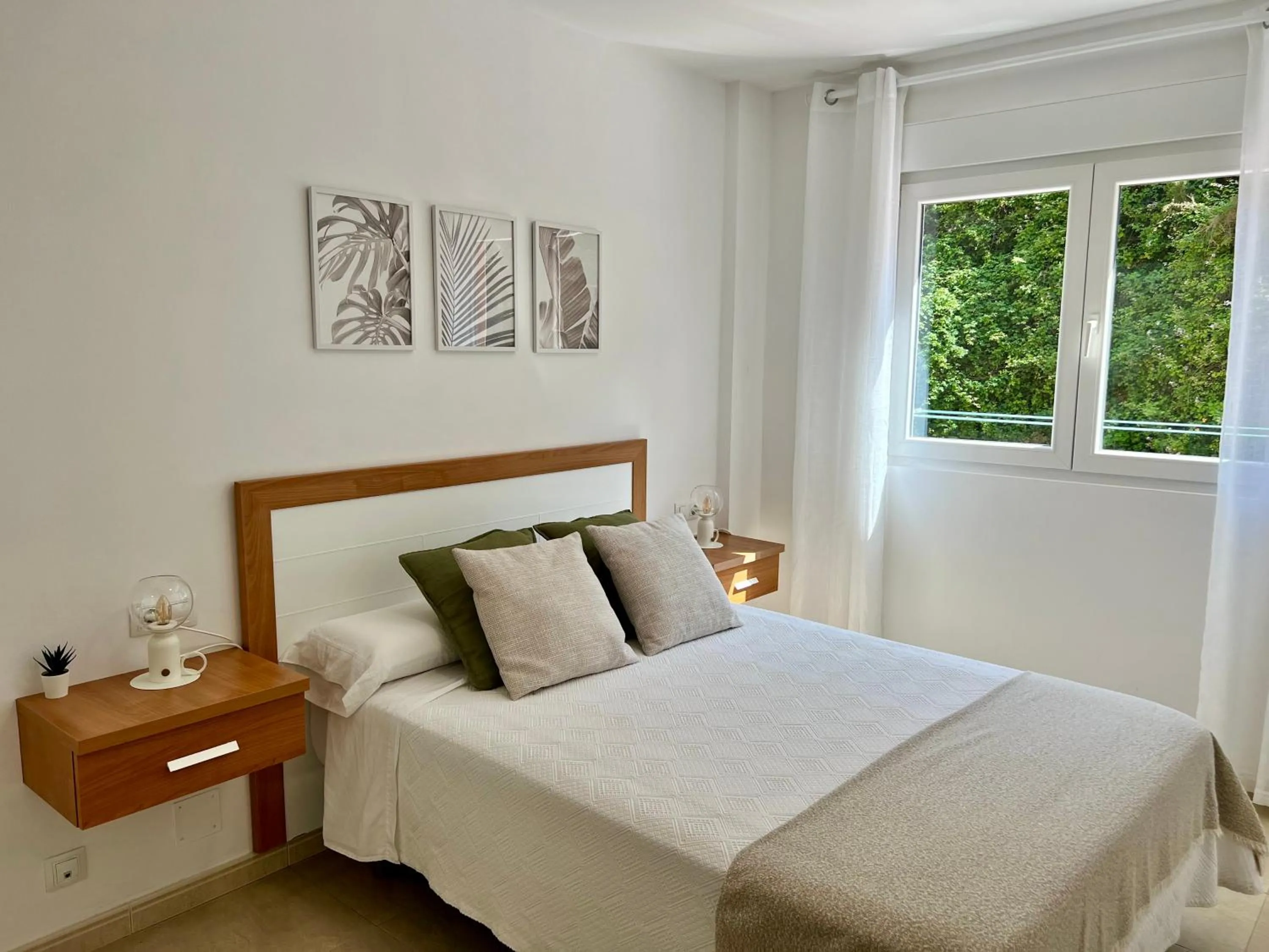 Bed in Apartamento SOLPOR