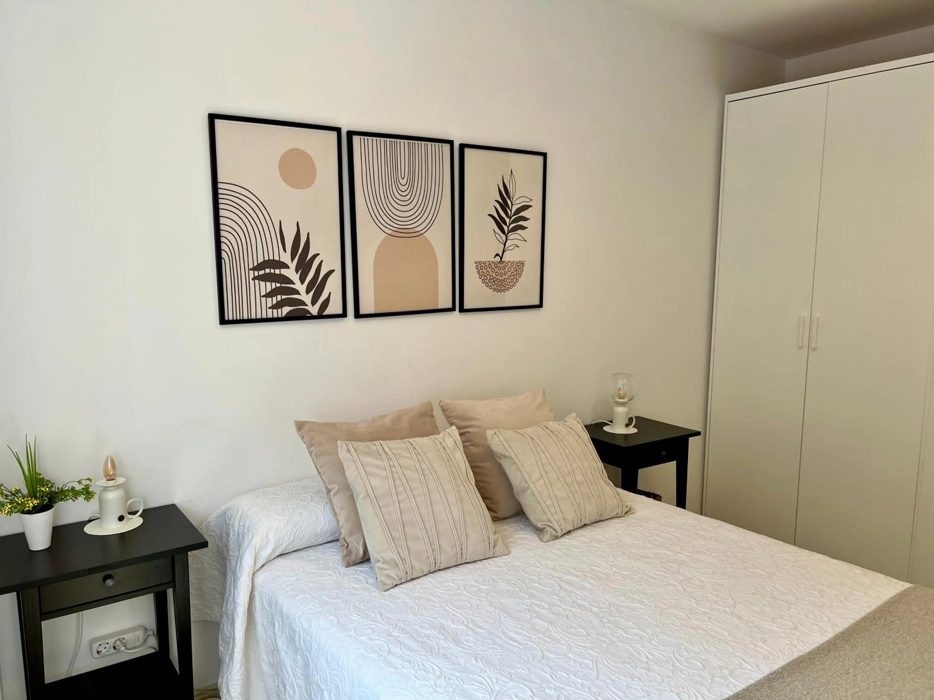 Bed in Apartamento SOLPOR