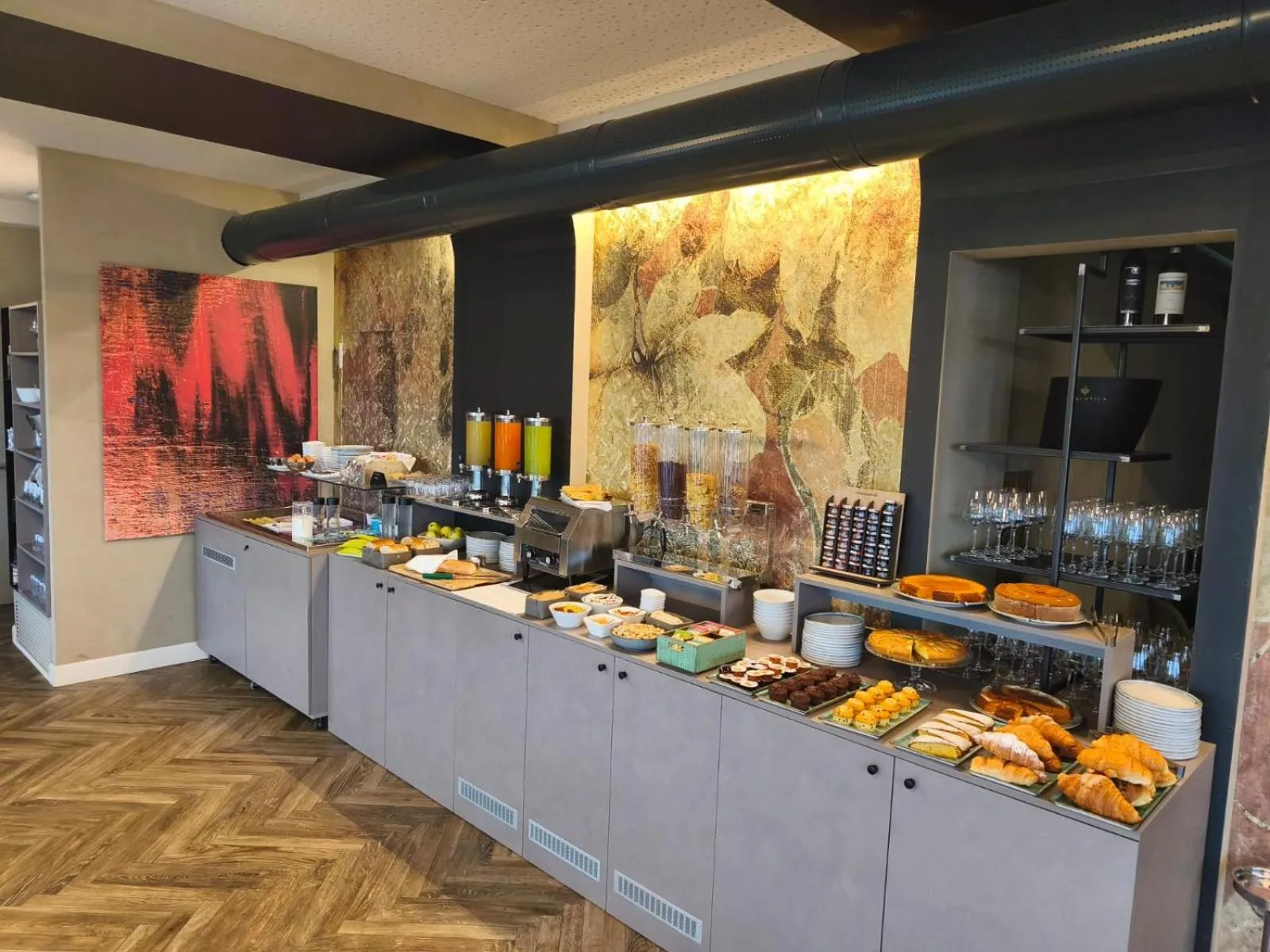 Buffet breakfast in Hotel Vita