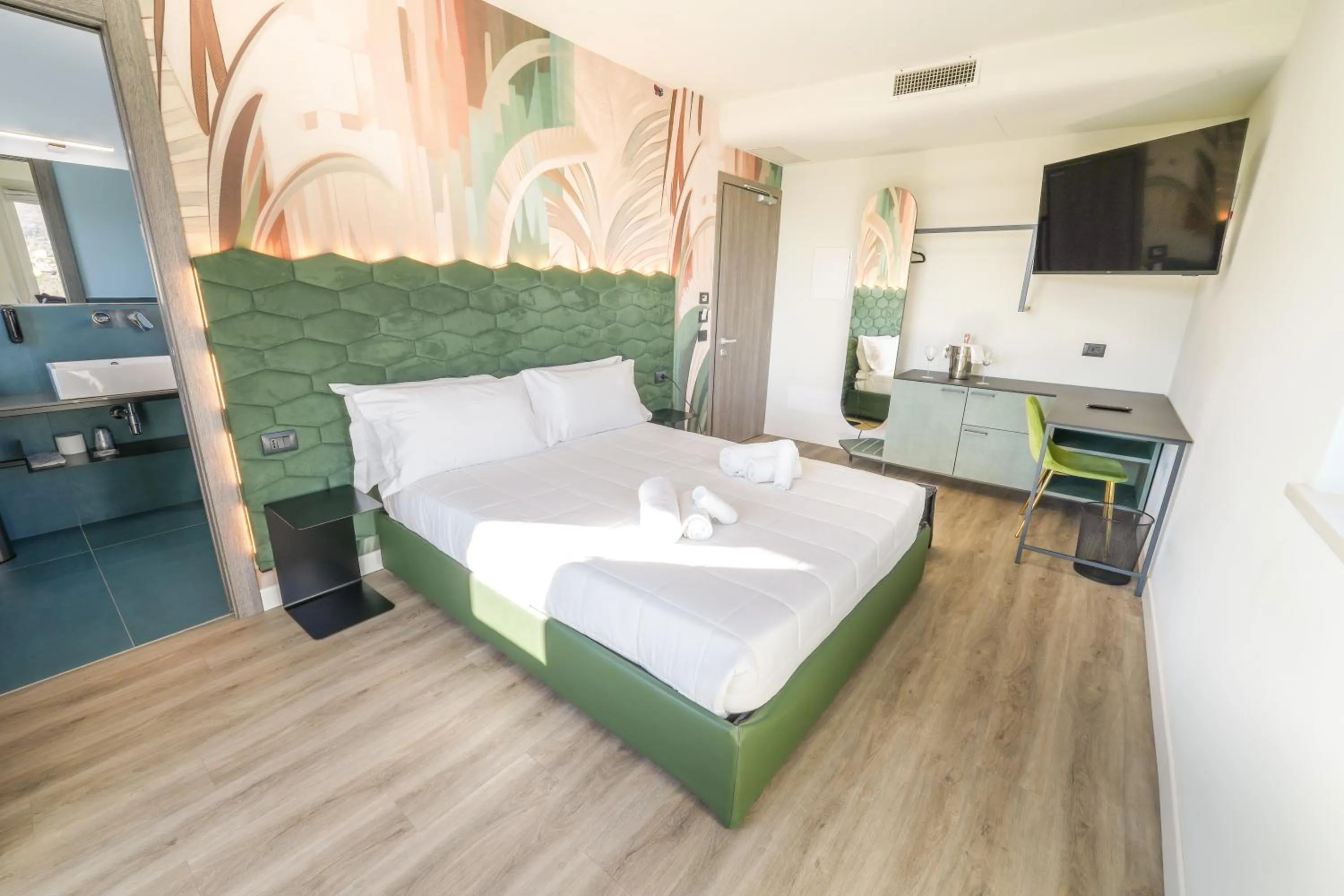 Bedroom, Bed in Hotel Vita