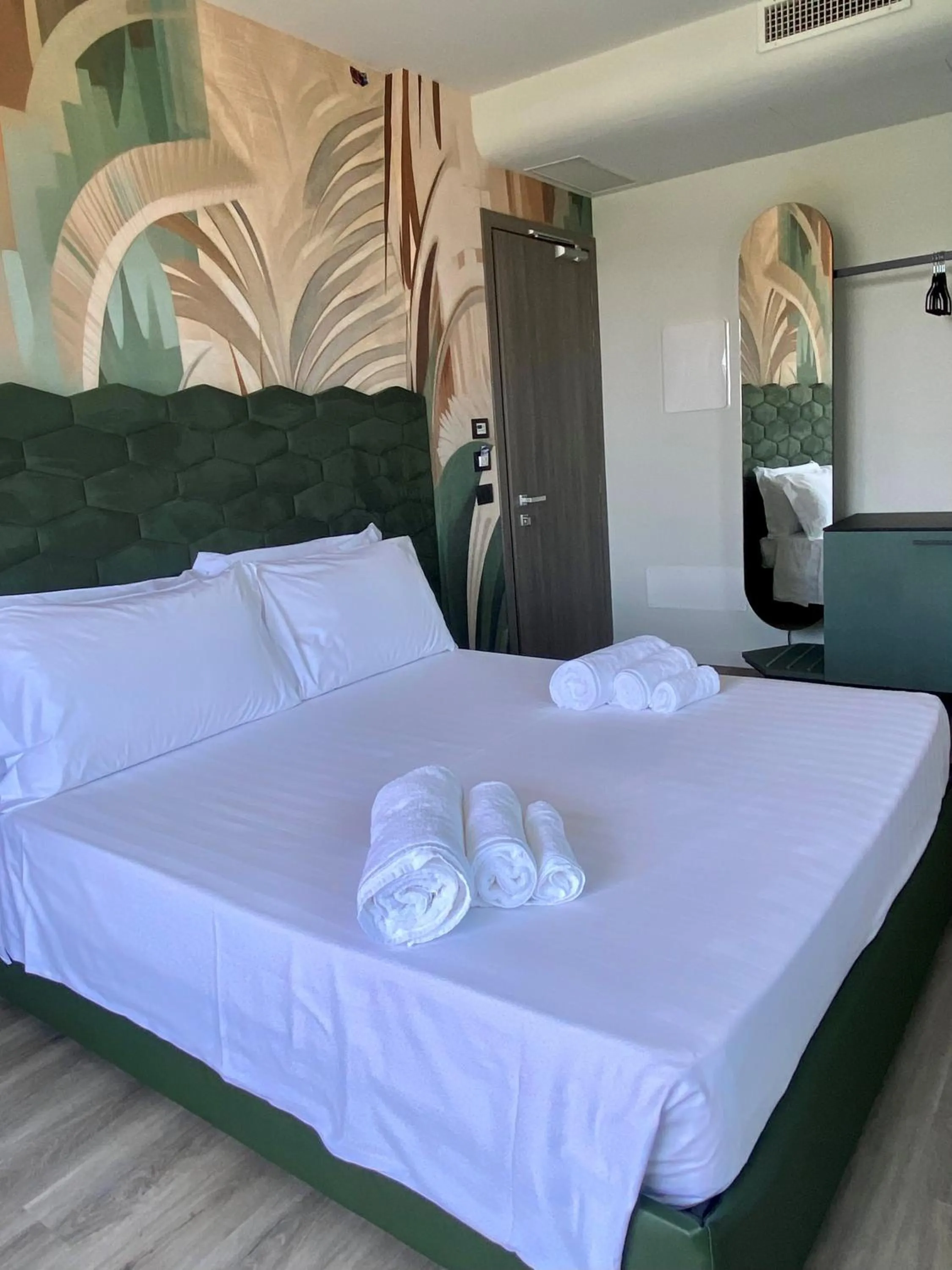 Bed in Hotel Vita