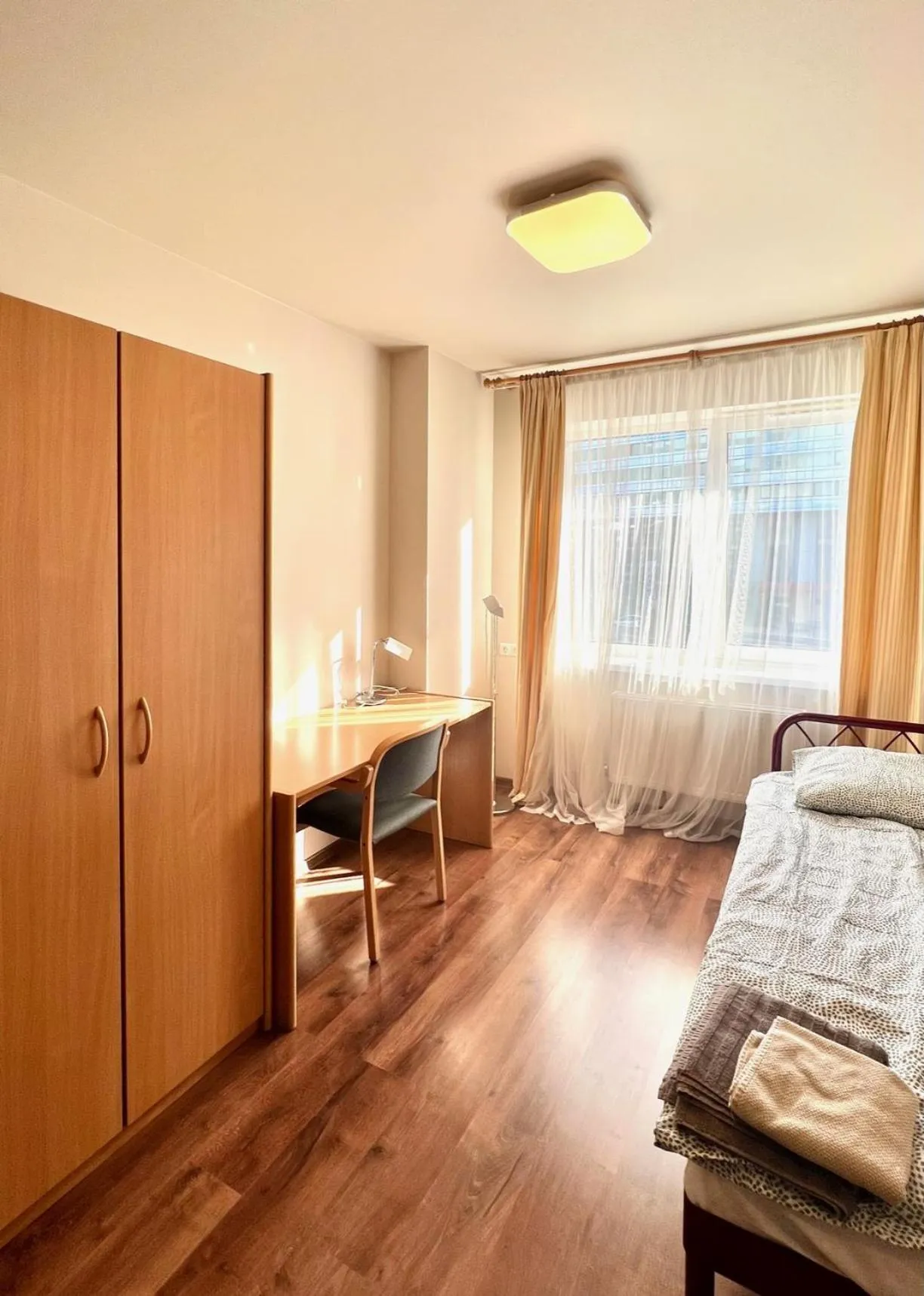 Photo of the whole room, Bed in RVR Smart Apartments Riga with Free Parking and Self Check-in