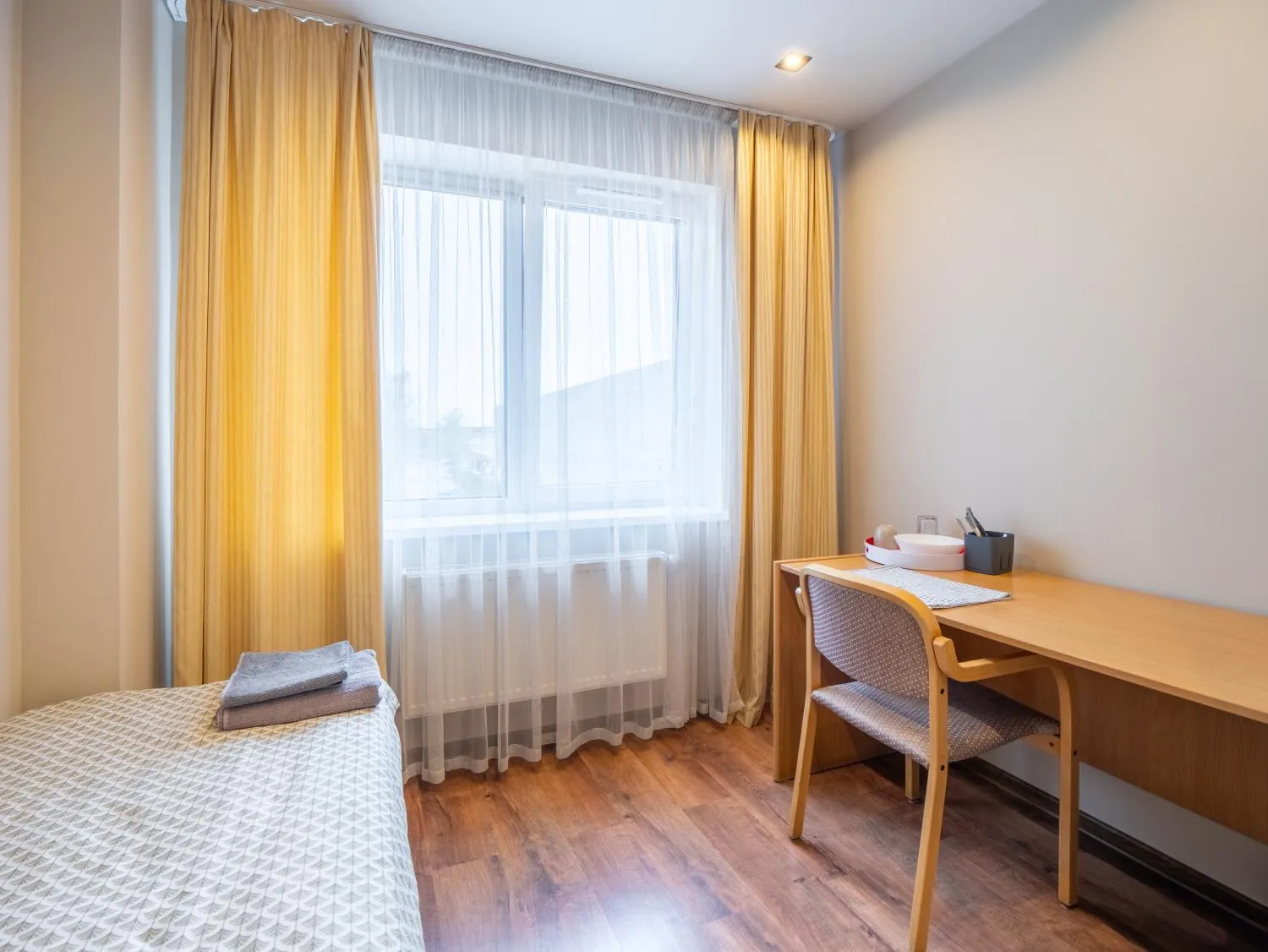 Bedroom, Bed in RVR Smart Apartments Riga with Free Parking and Self Check-in